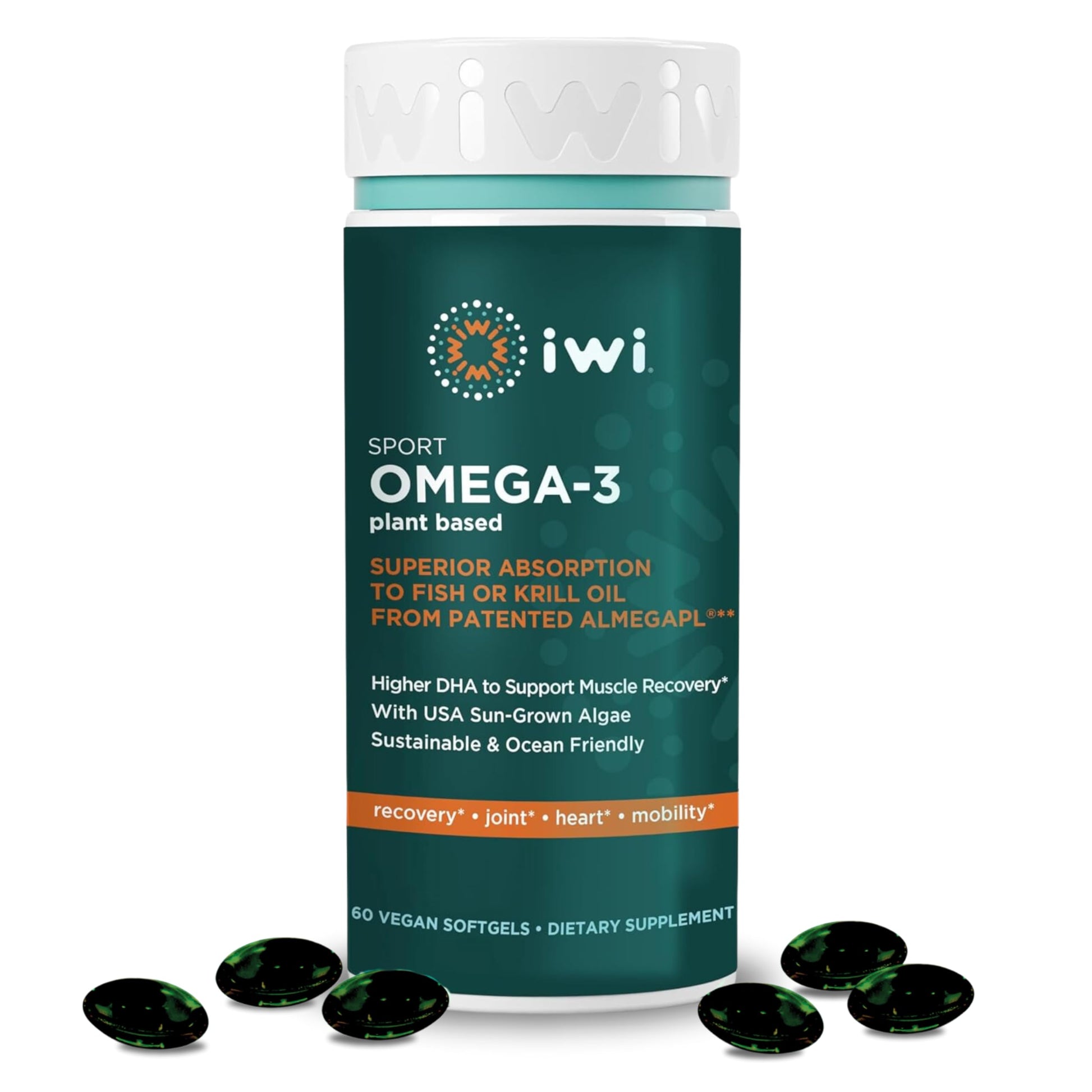 Iwi Omega-3 Sport Softgels 60