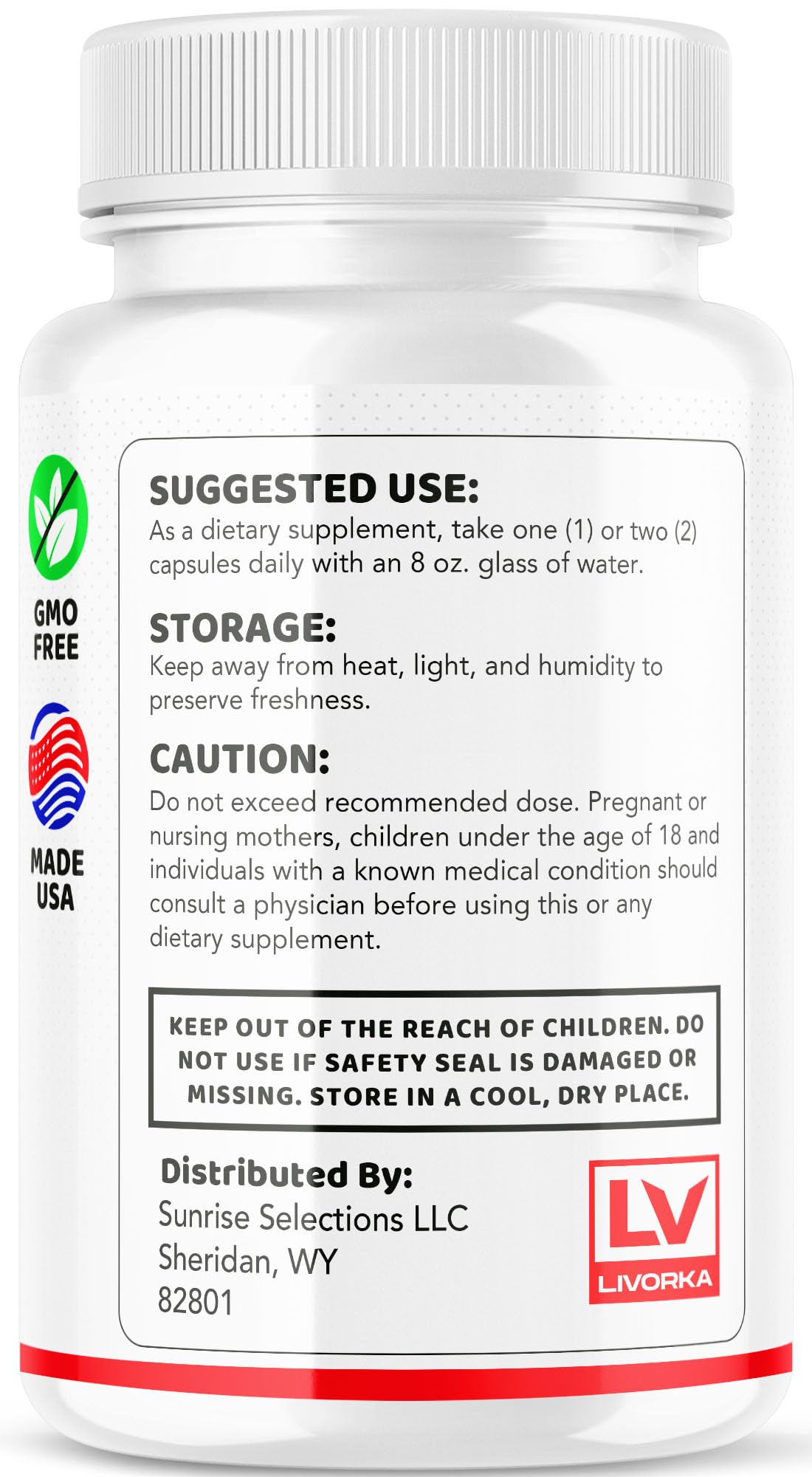 LIVORKA Hepato Burn Capsules, 120 Capsules