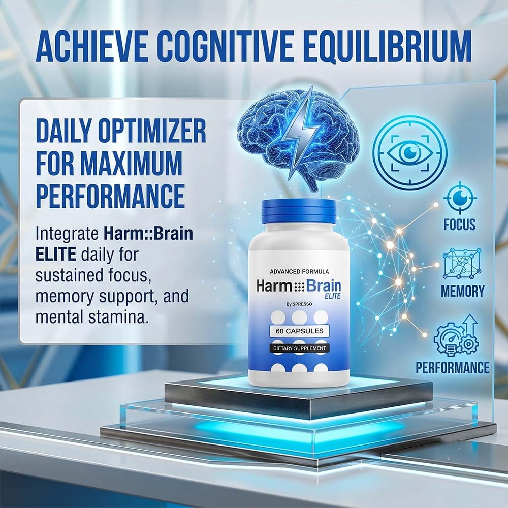SPRESSO Harm Brain Capsules 120 Capsules