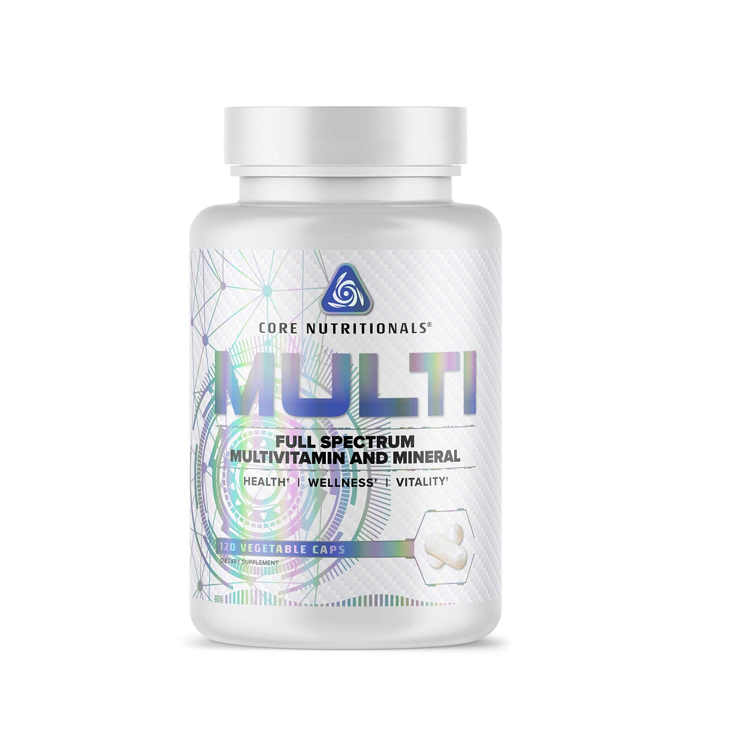 Core Nutritionals Multi Multivitamin Daily Wellness Support Capsule 120 Veg Caps