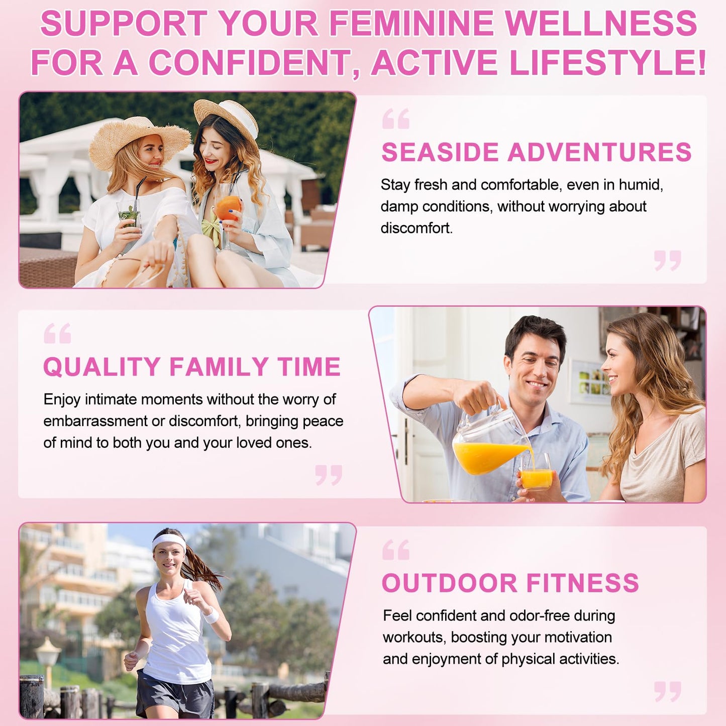 Onznoz Vaginal Probiotics for Women Capsules, 120 Capsules