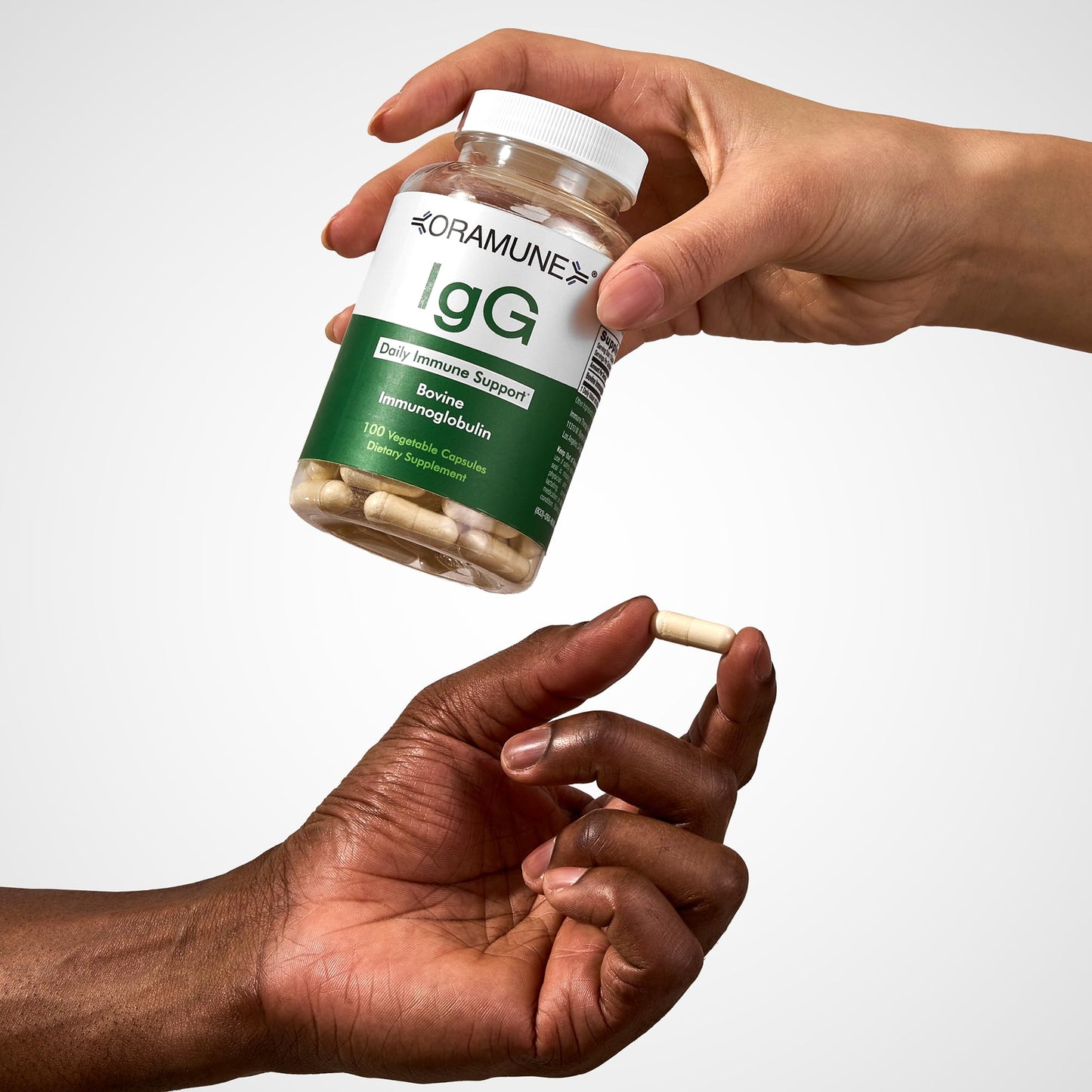 Oramune IGG with Transfer Factor Capsule, 100 Capsules
