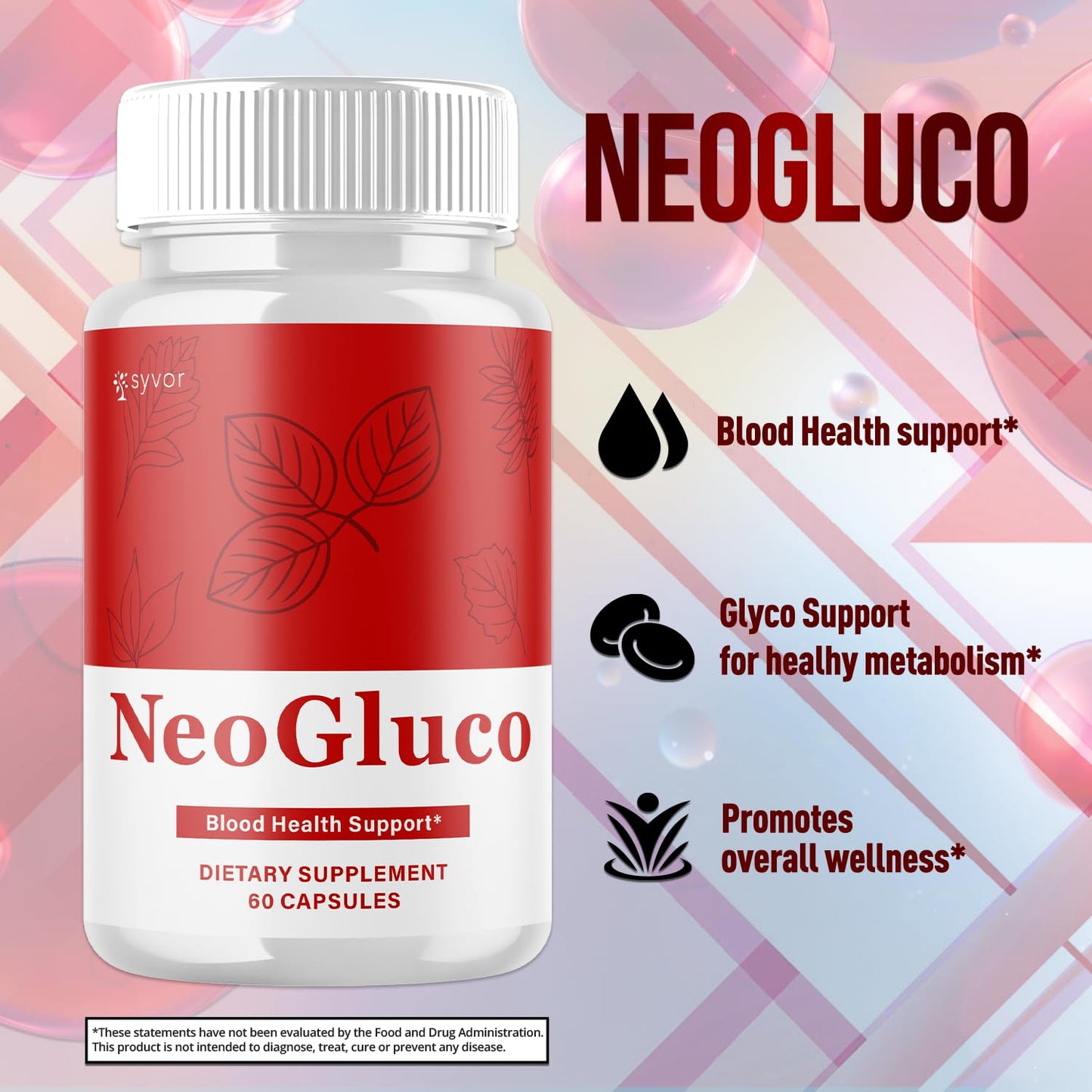 Syvor NeoGluco Glycogen Support 120 Capsules