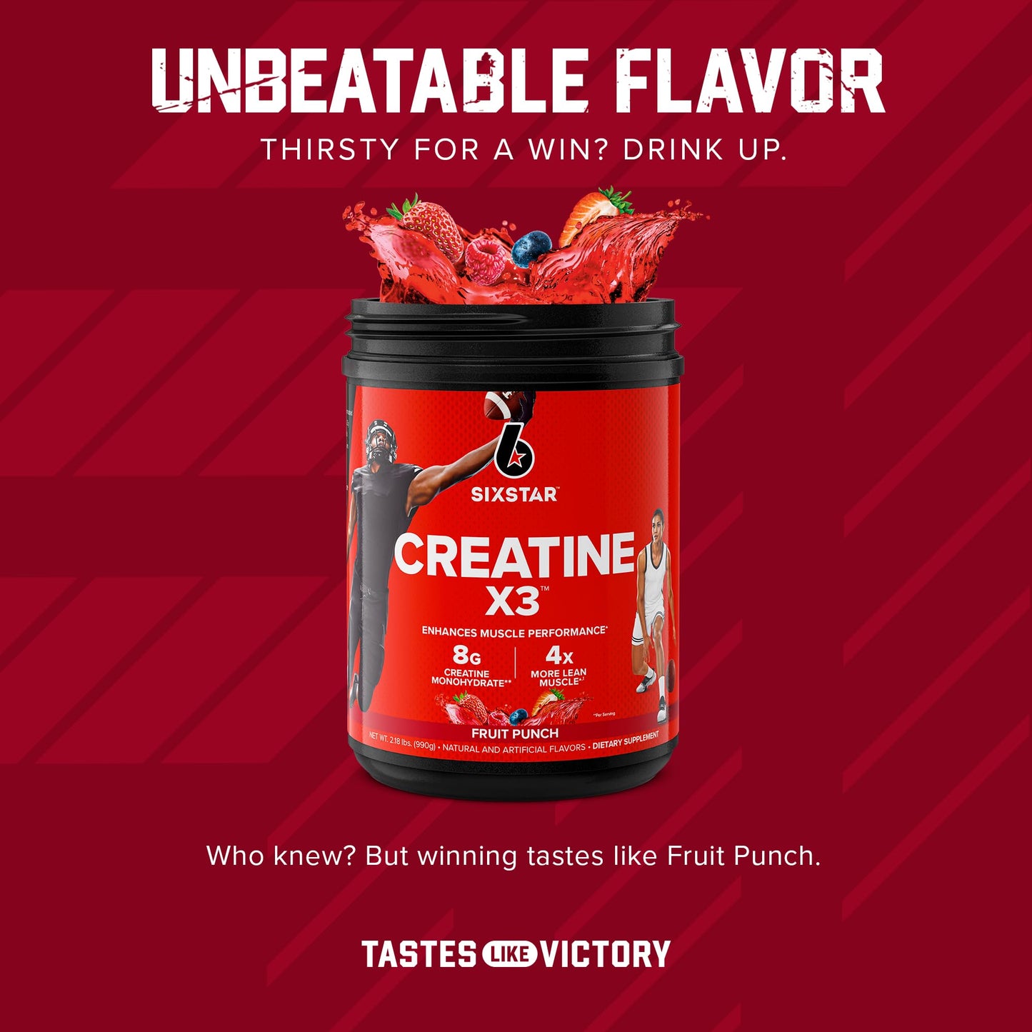 Six Star Creatine Monohydrate Powder 35 Servings