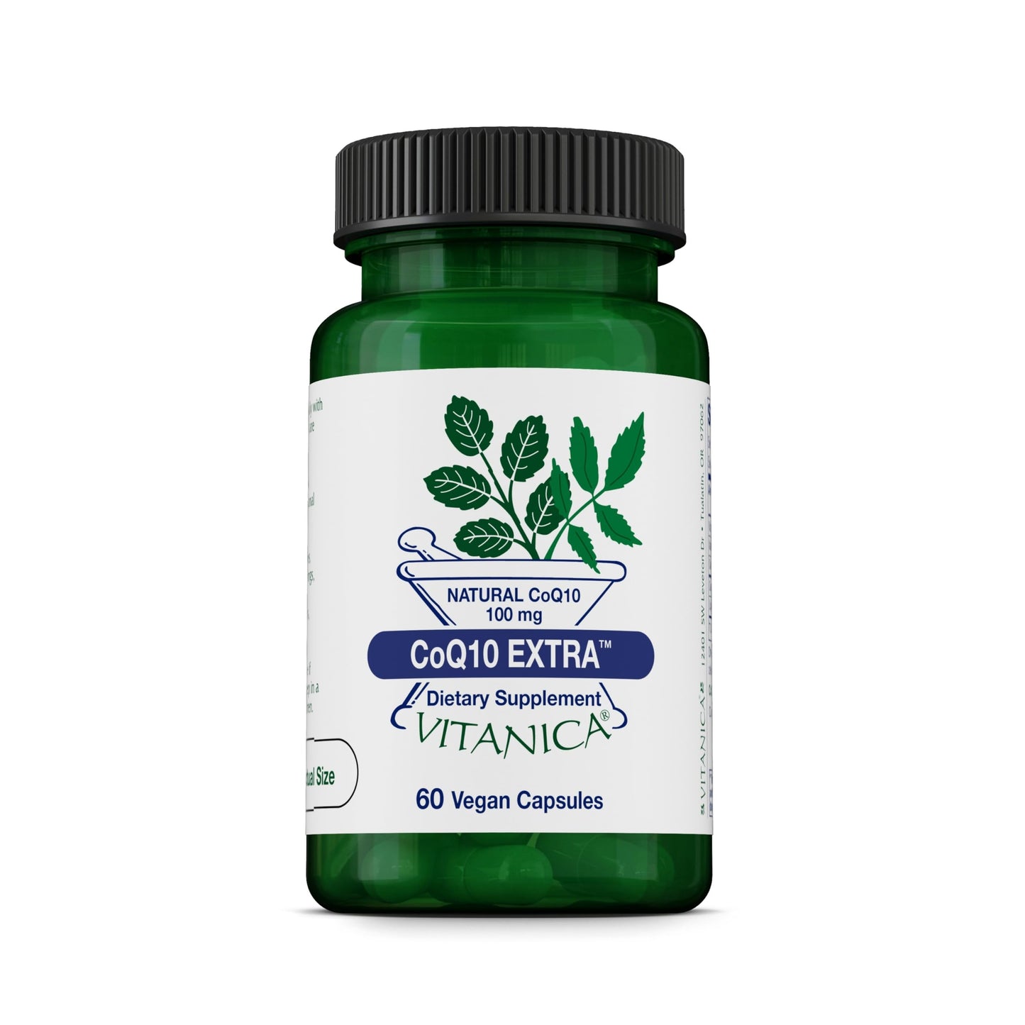 Vitanica CoQ10 Extra, Natural CoQ10 100mg, 60 Capsules