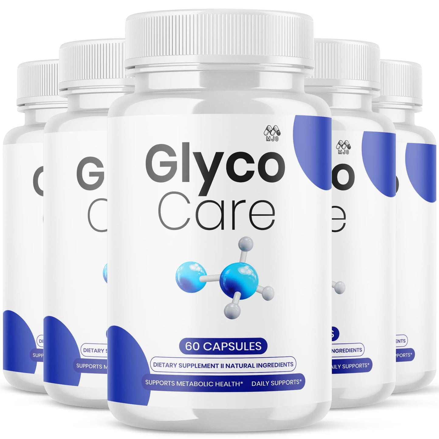MJO Glyco Care Blood Support Capsules 300 Capsules