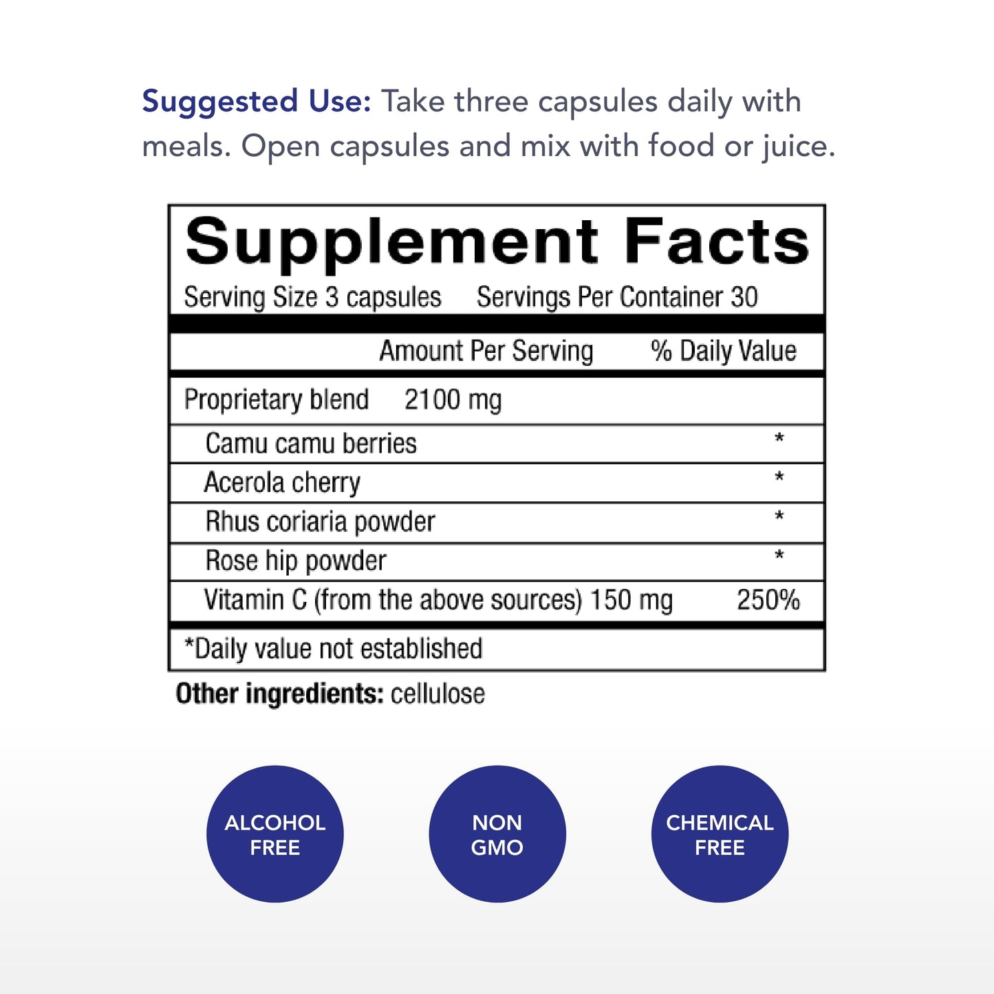 Physician's Strength Power-C 90 Capsules