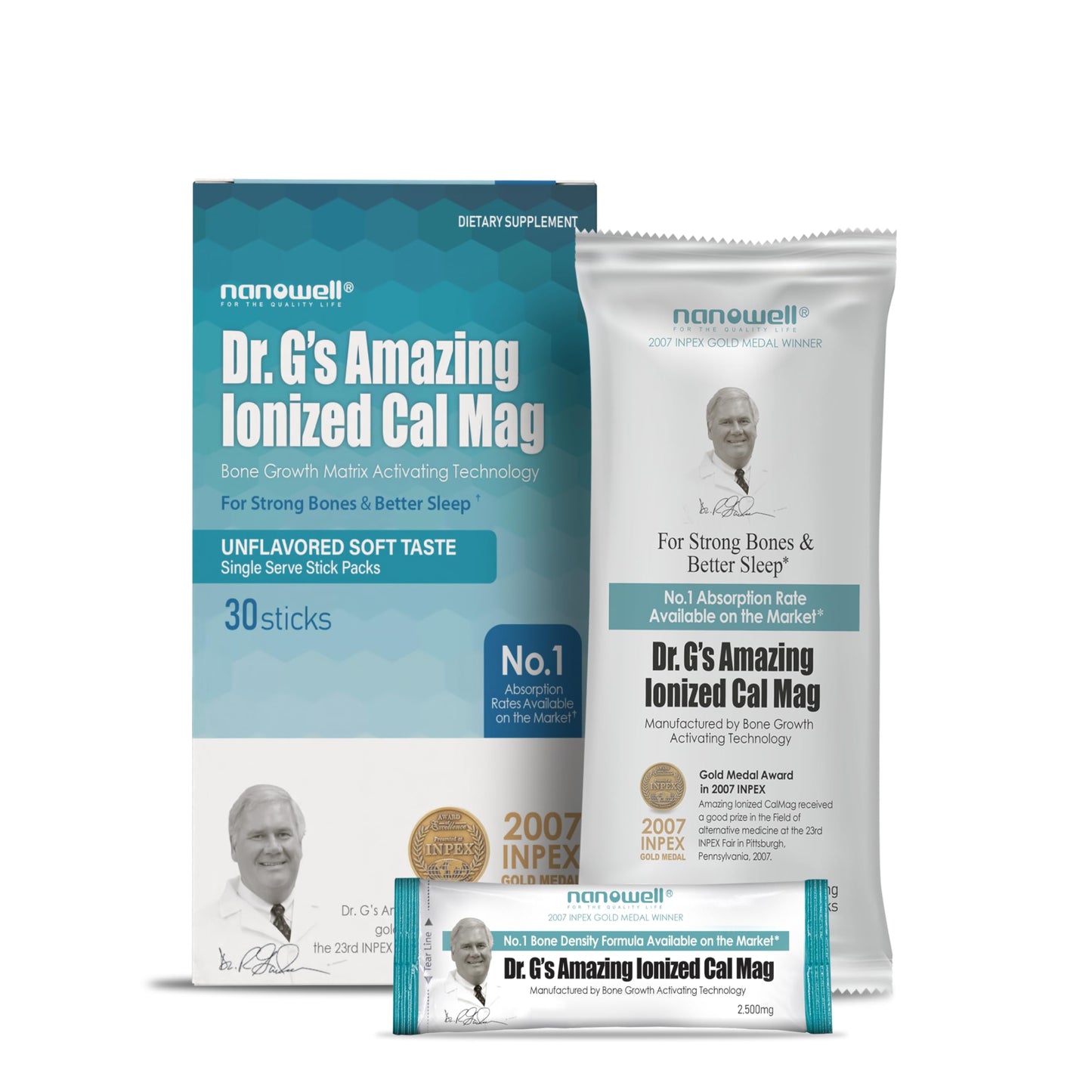 NANOWELL Dr. G's Amazing Ionized Cal Mag Powder 5.29 Ounce