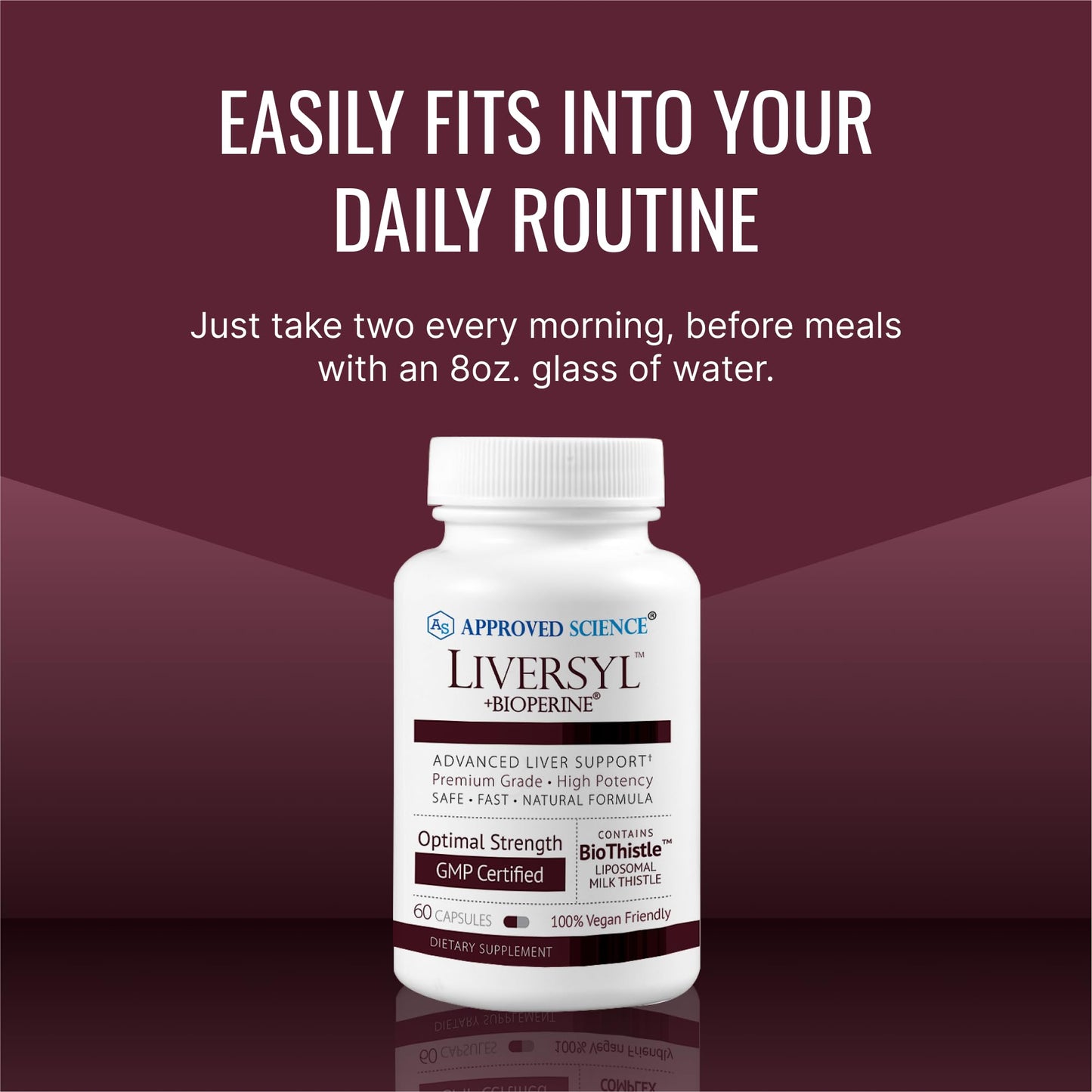Approved Science Liversyl Capsule 60 Count