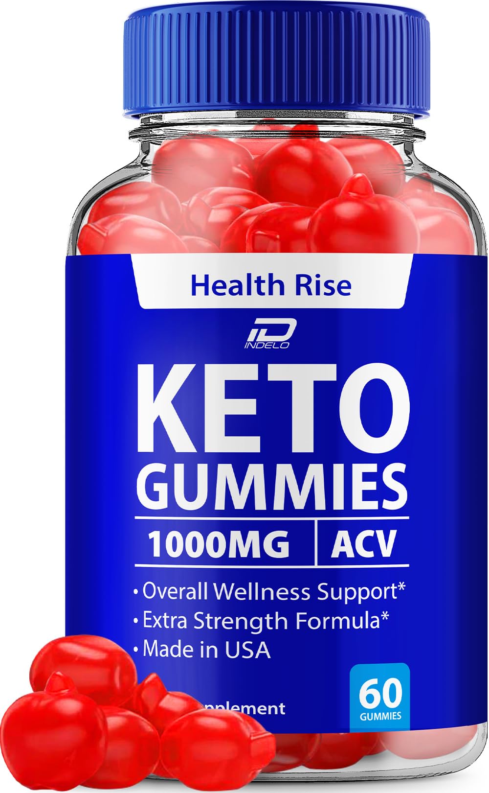 Indelo Health Rise ACV Gummies 60 Gummies