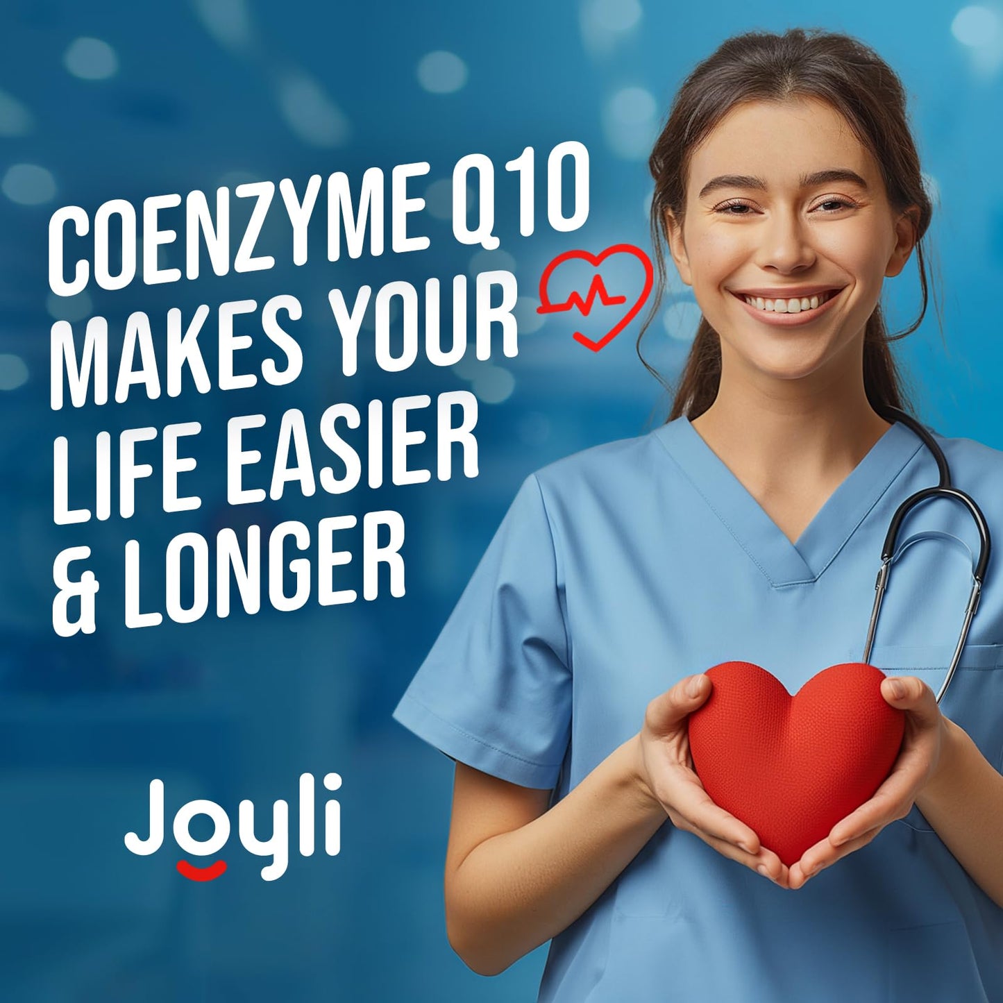 JOYLI Nutrition CoQ10 500mg Softgels, 240 Softgels