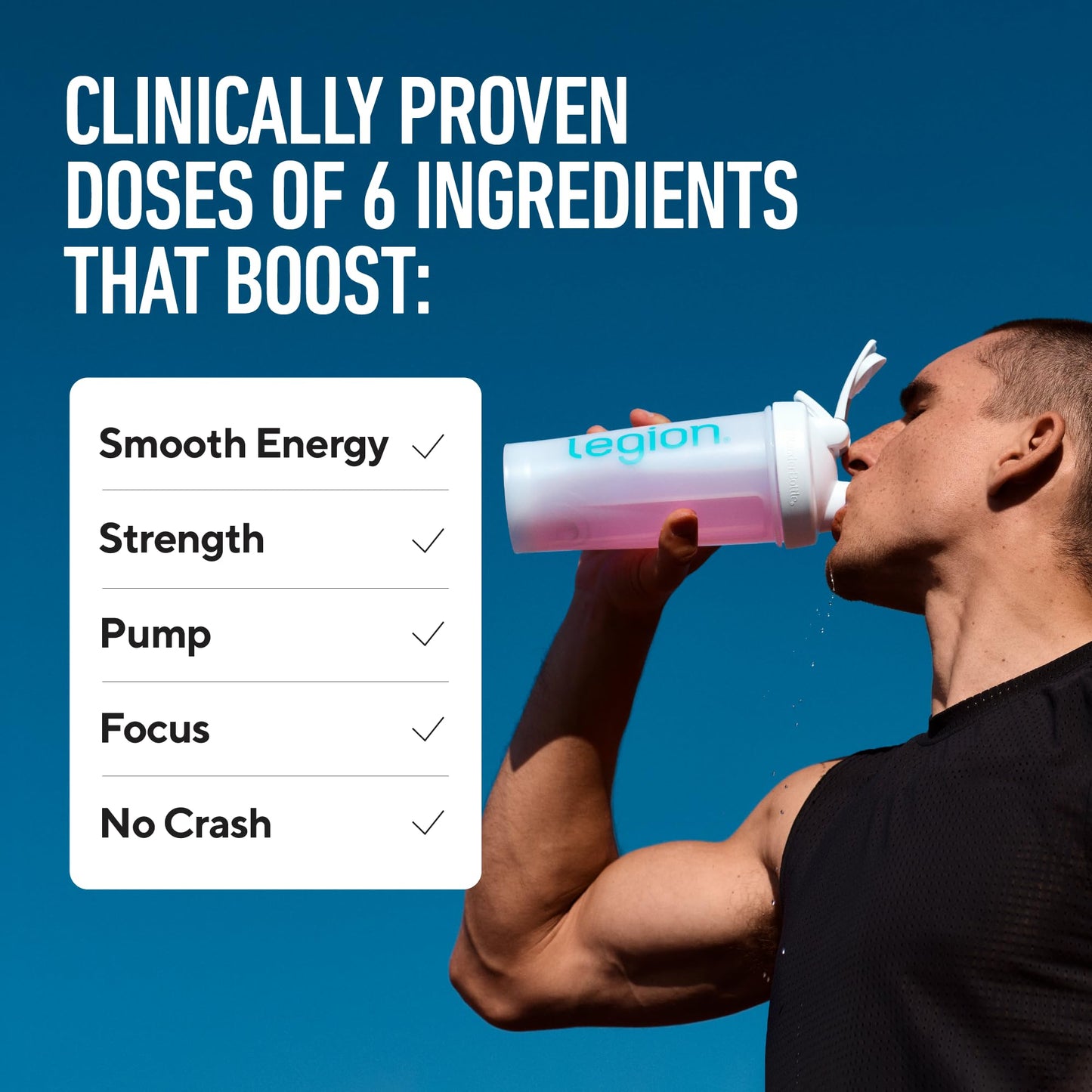 LEGION Pulse Pre Workout Powder 20 Servings