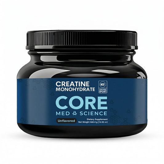 Core Med Science Creatine Monohydrate Powder, 16.52 oz