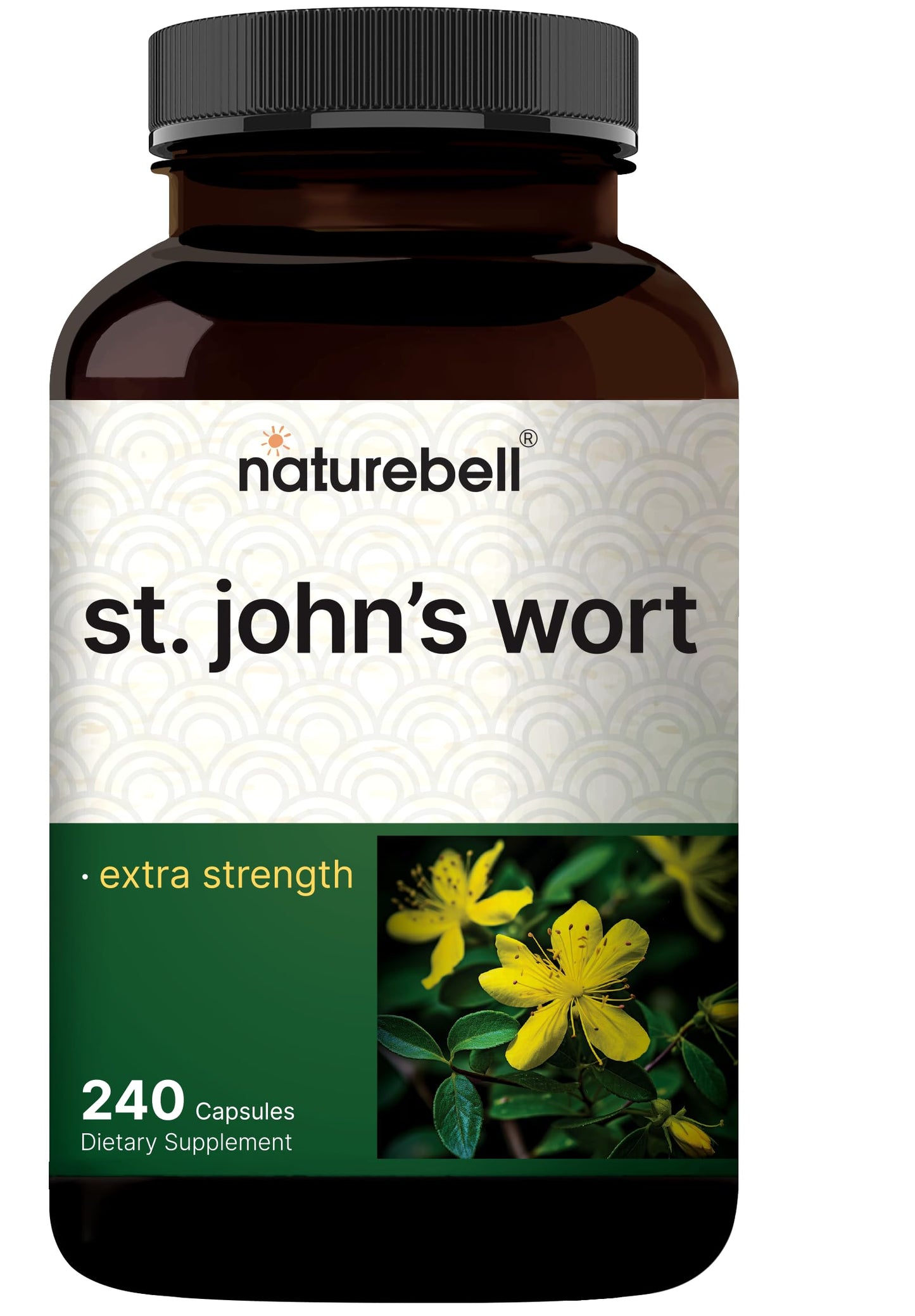 NatureBell St. John’s Wort Extract Capsules 240
