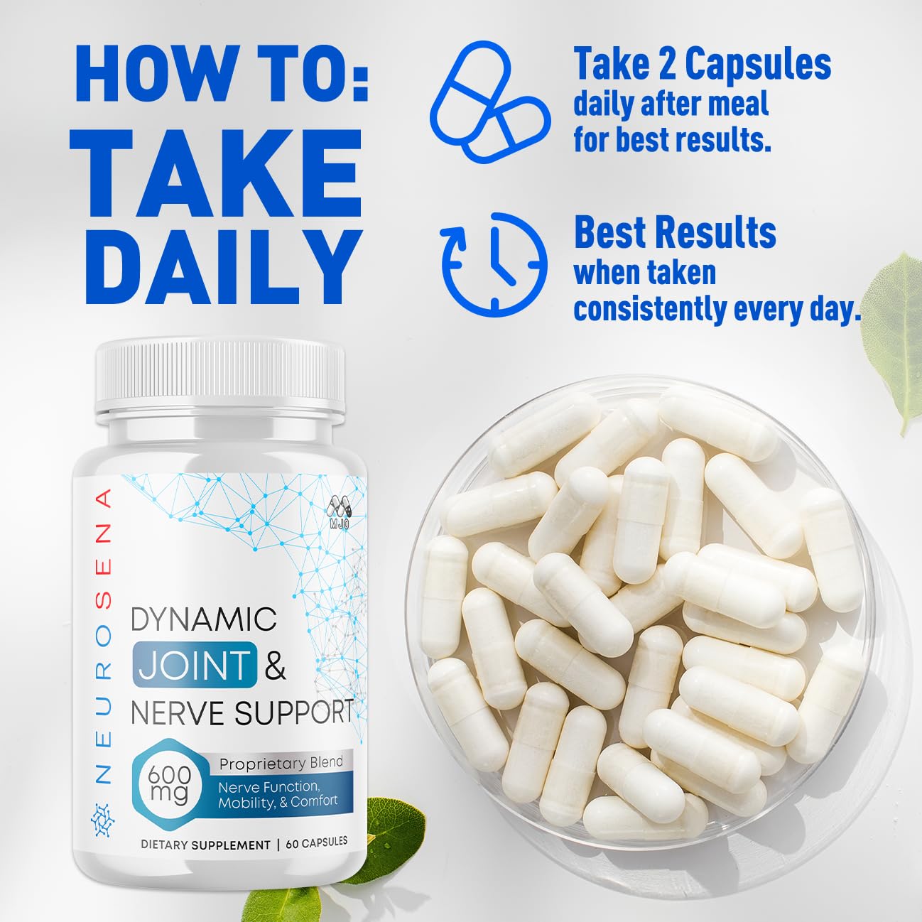 MJO NeuroSena Capsules 120 Capsules