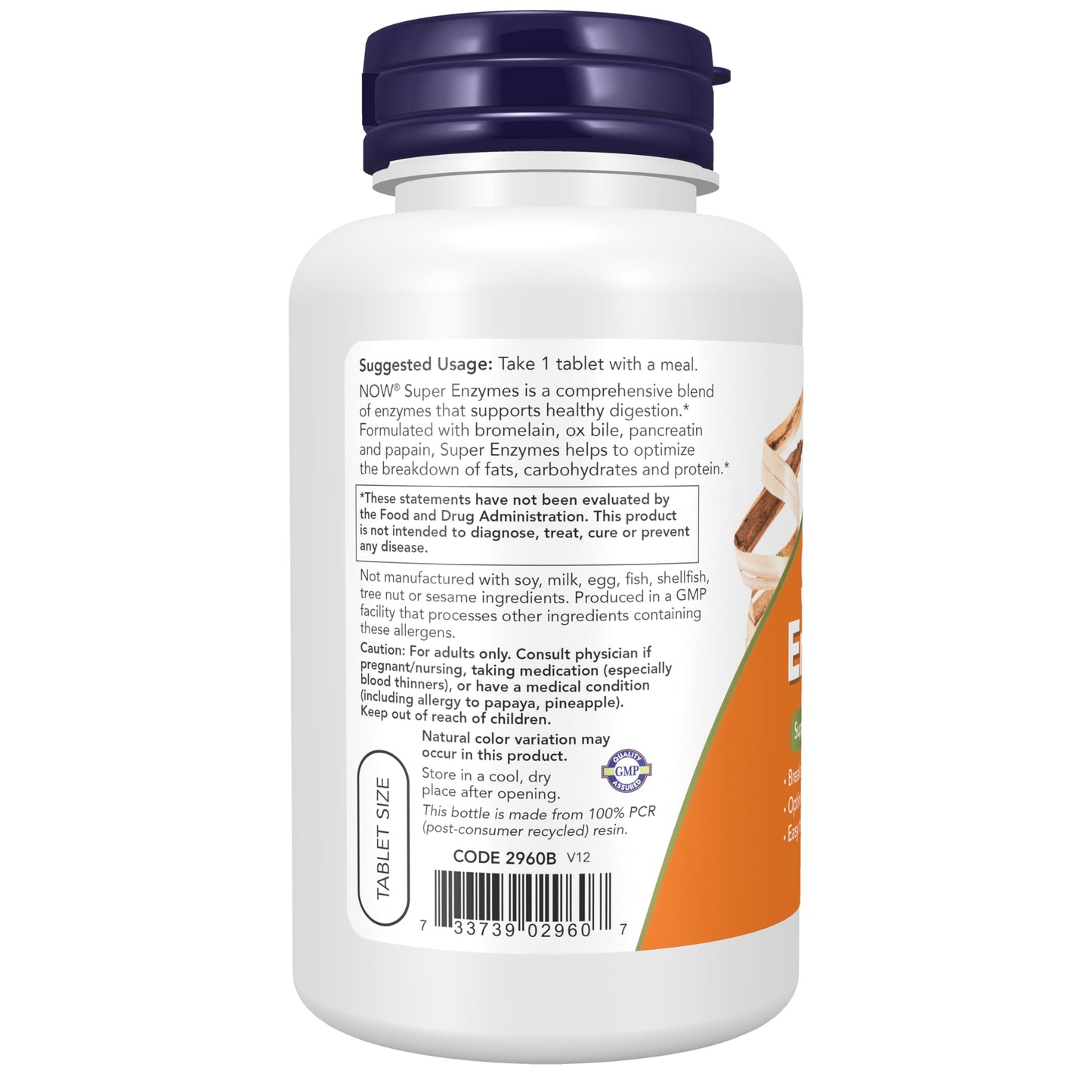 NOW Foods Super Enzymes 90 Tablets