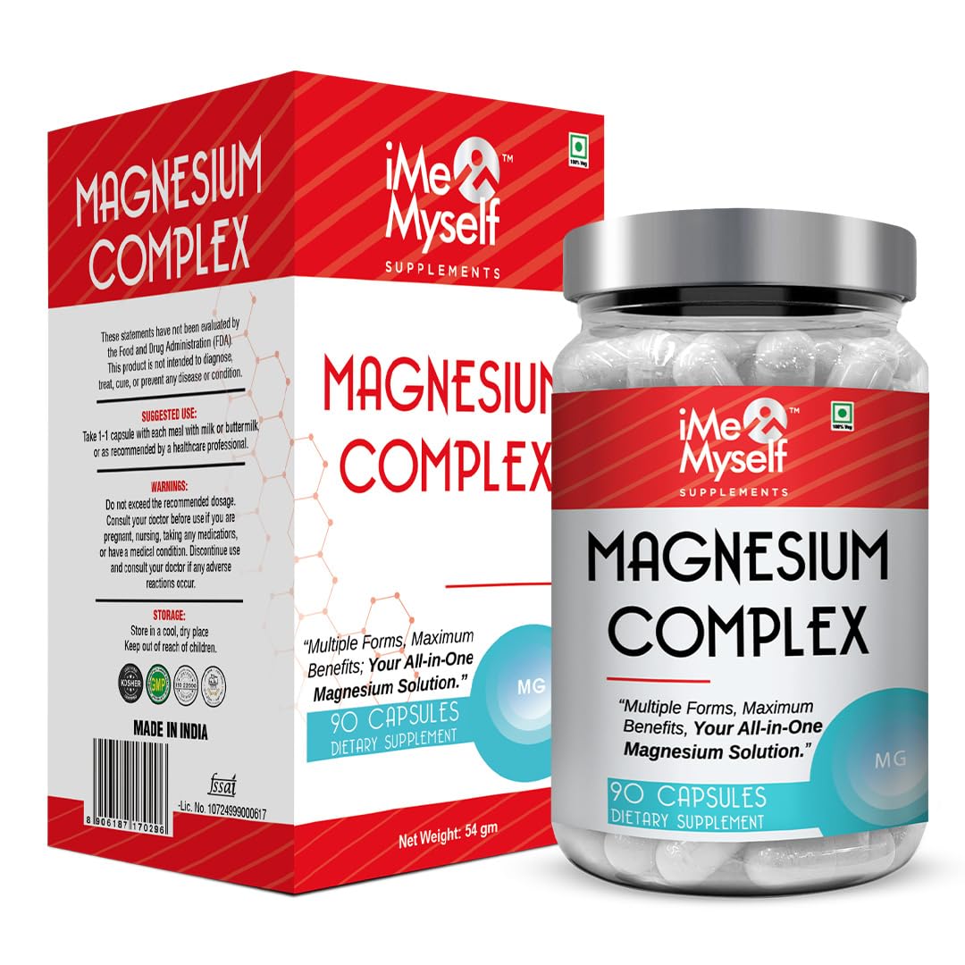 iMeMyself Magnesium Complex All-in-One Magnesium Solution for Multiform Benefits Capsules 90