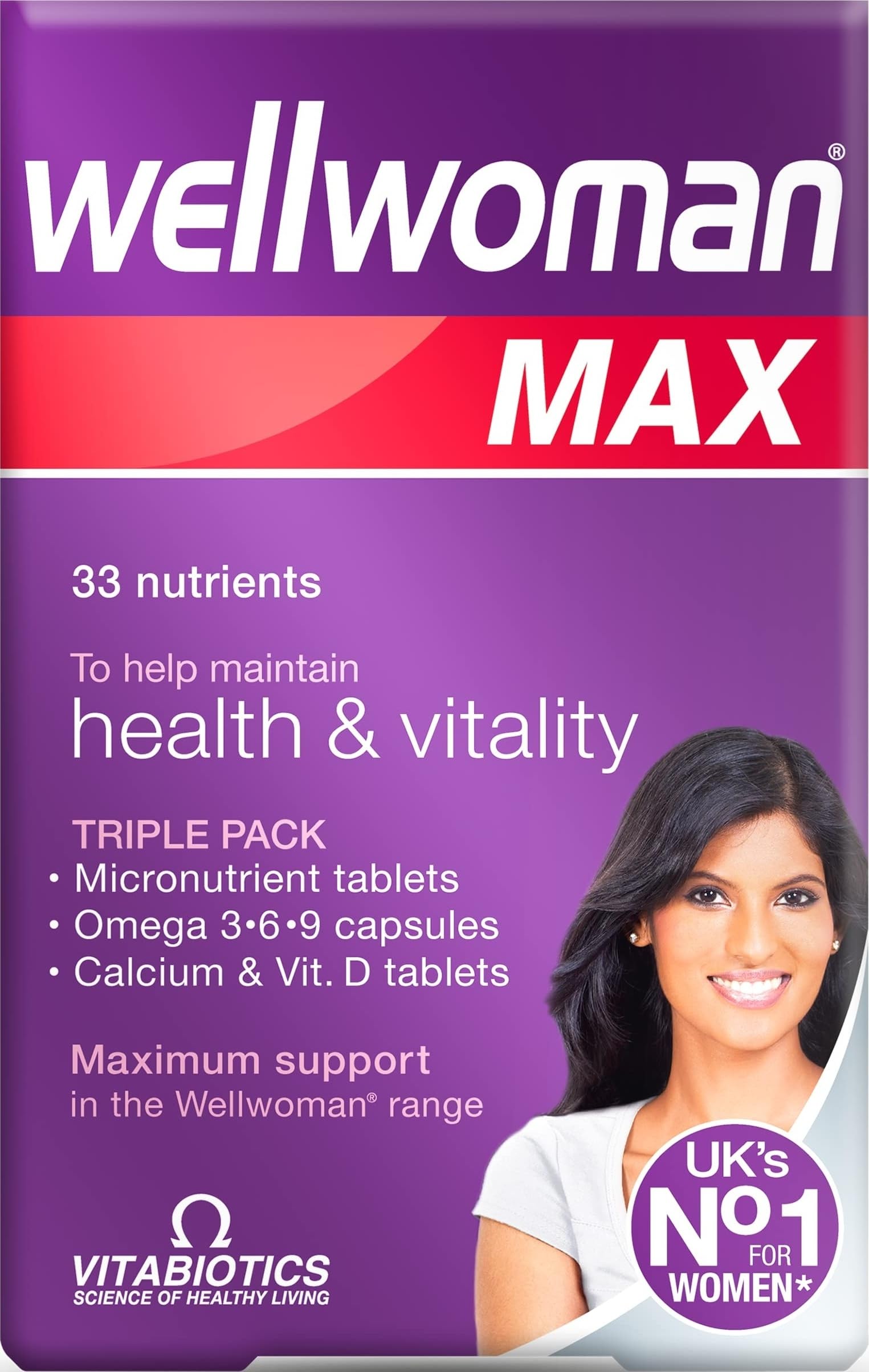 Wellwoman Max Capsules, 84 Capsules