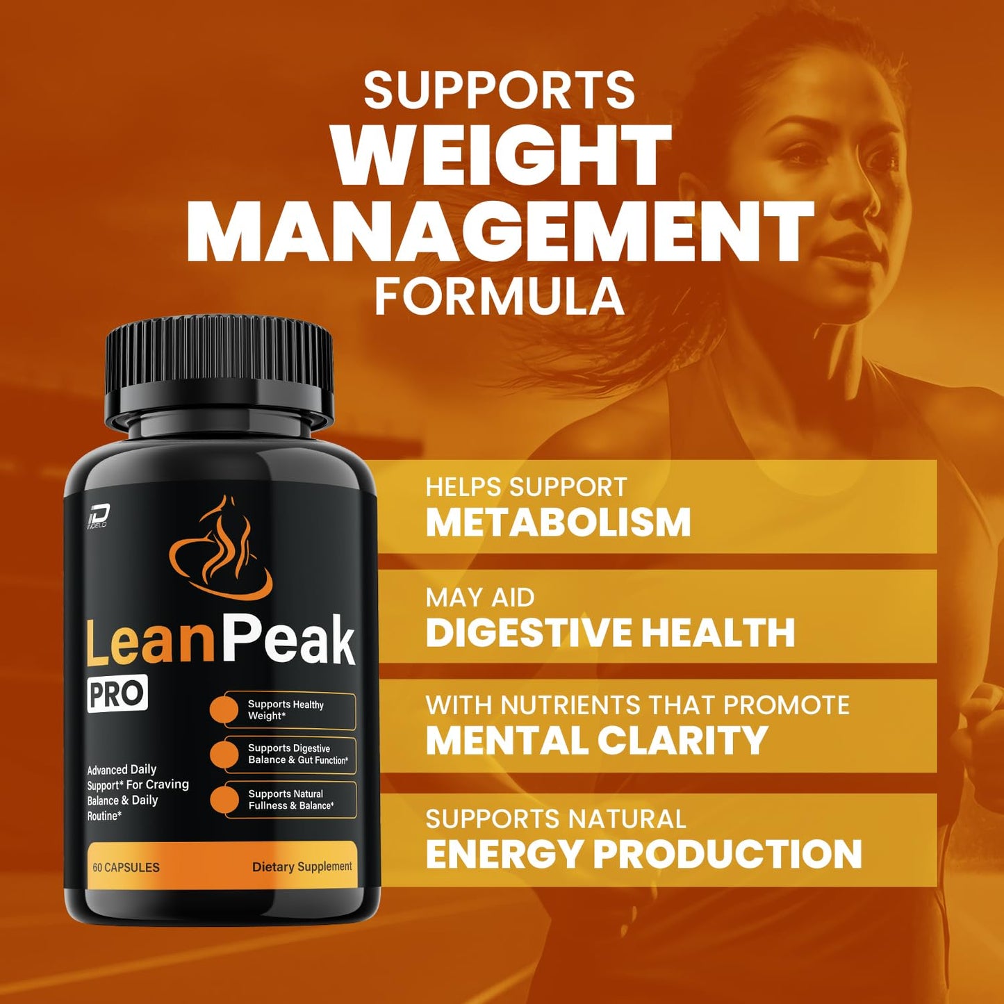 Indelo Lean Peak Advanced Formula 180 Capsules