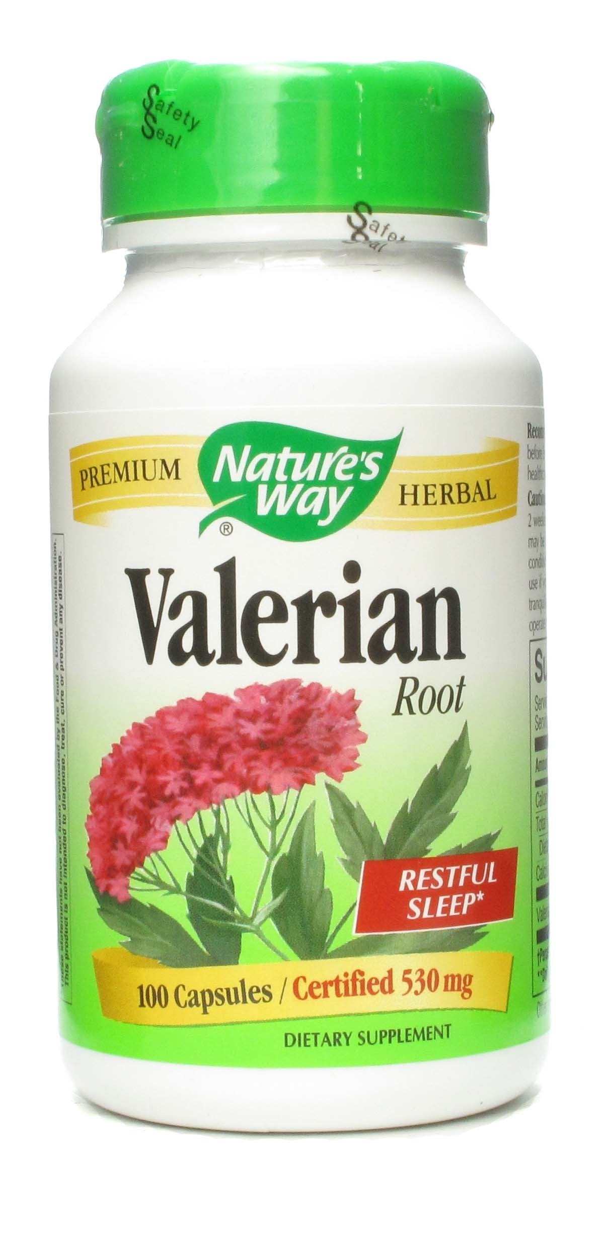 Nature's Way Valerian Root Capsule 100 Count