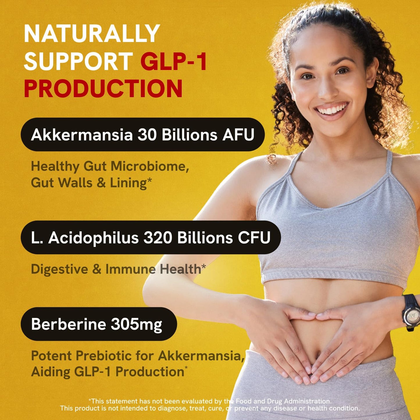 Stanis Labs Akkermansia Muciniphila Probiotics 320 Billion CFU Capsules, 480 Capsules