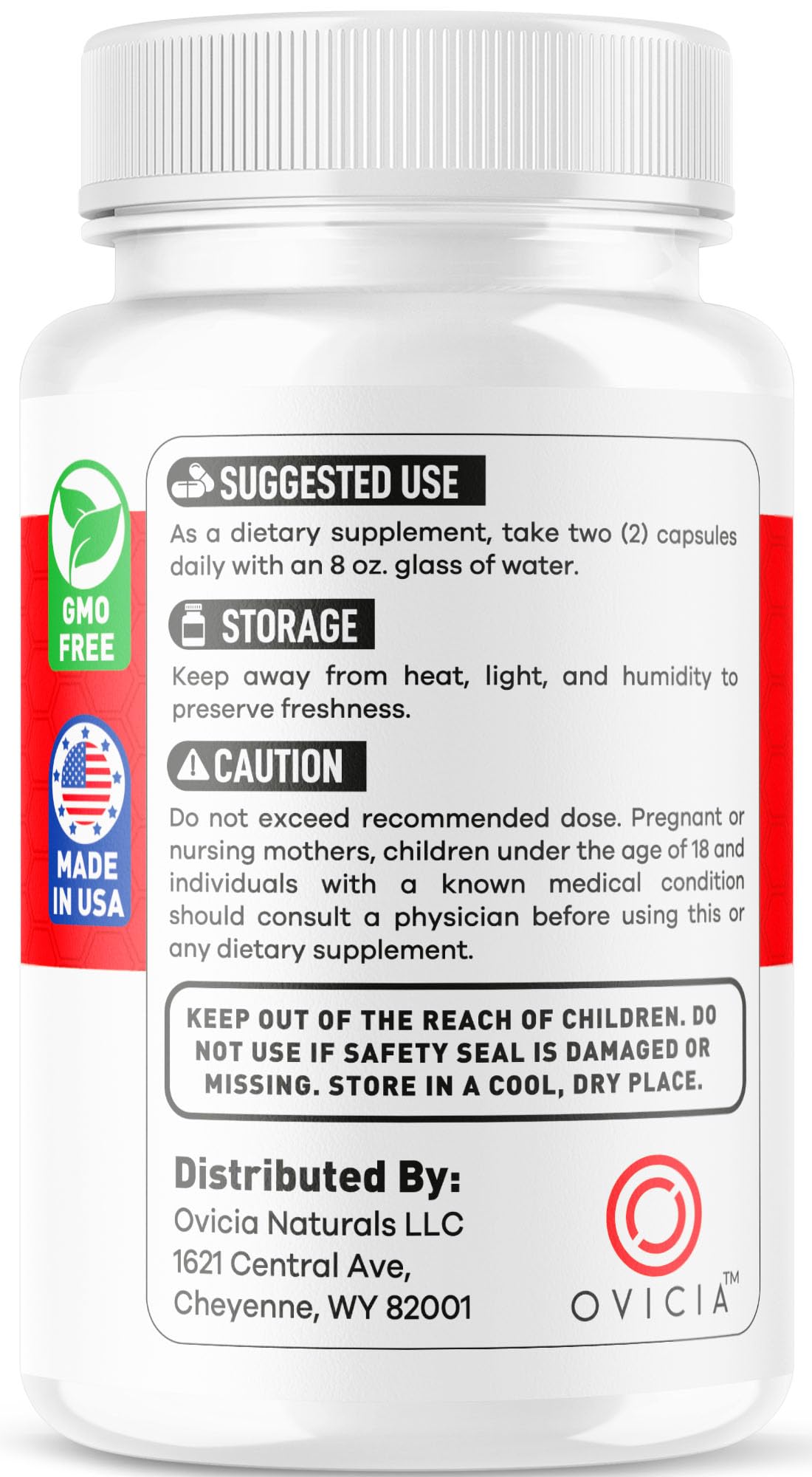 OVICIA Glyco Ultra Optimizer Capsules 180 Capsules