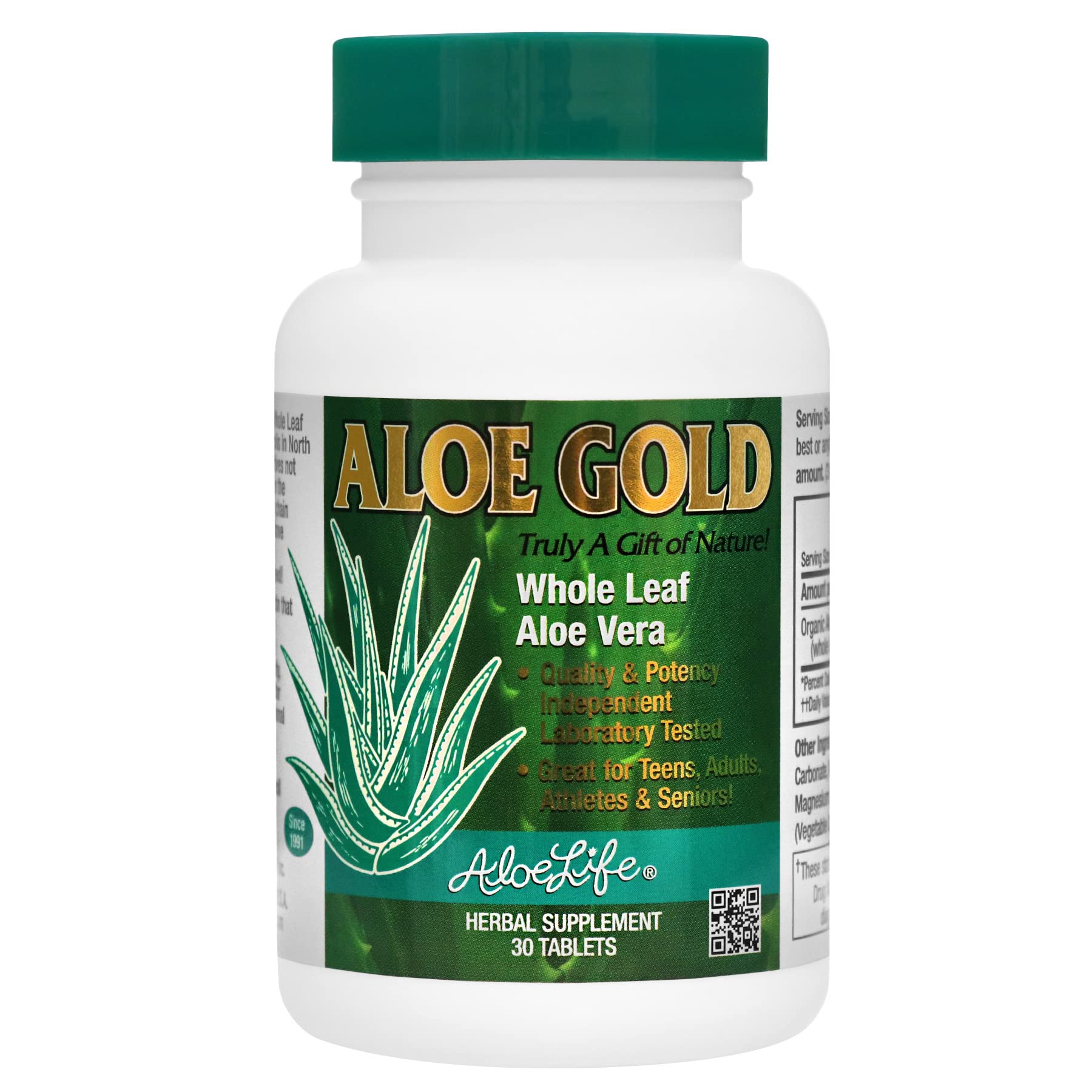 Aloe Life Aloe Gold Tablets, 30 Count