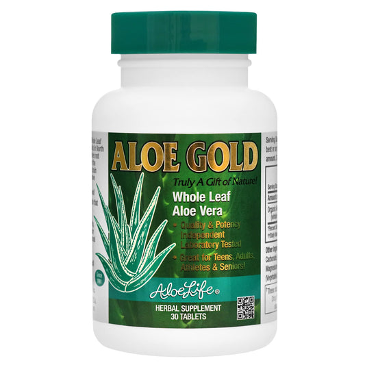 Aloe Life Aloe Gold Tablets, 30 Count