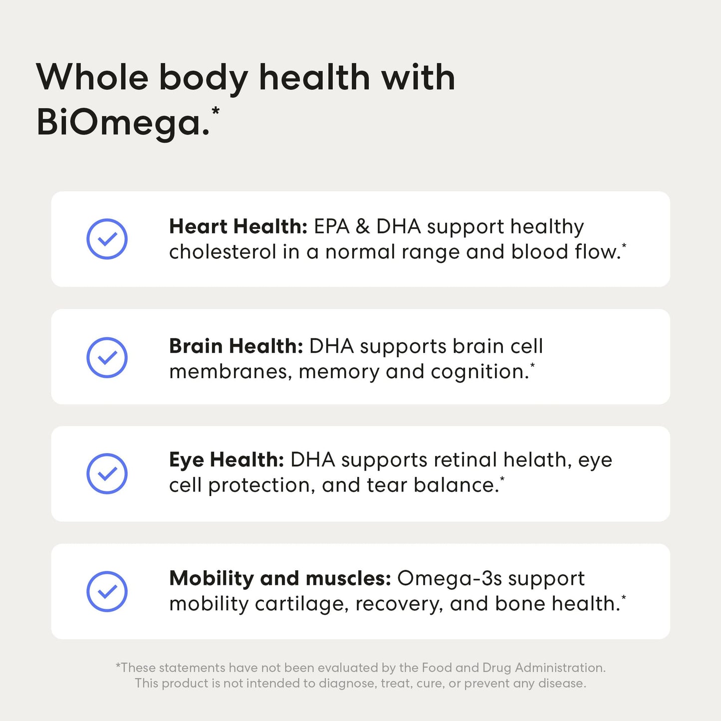 USANA BiOmega Premium Omega-3 Support Formula Capsules 56 Count