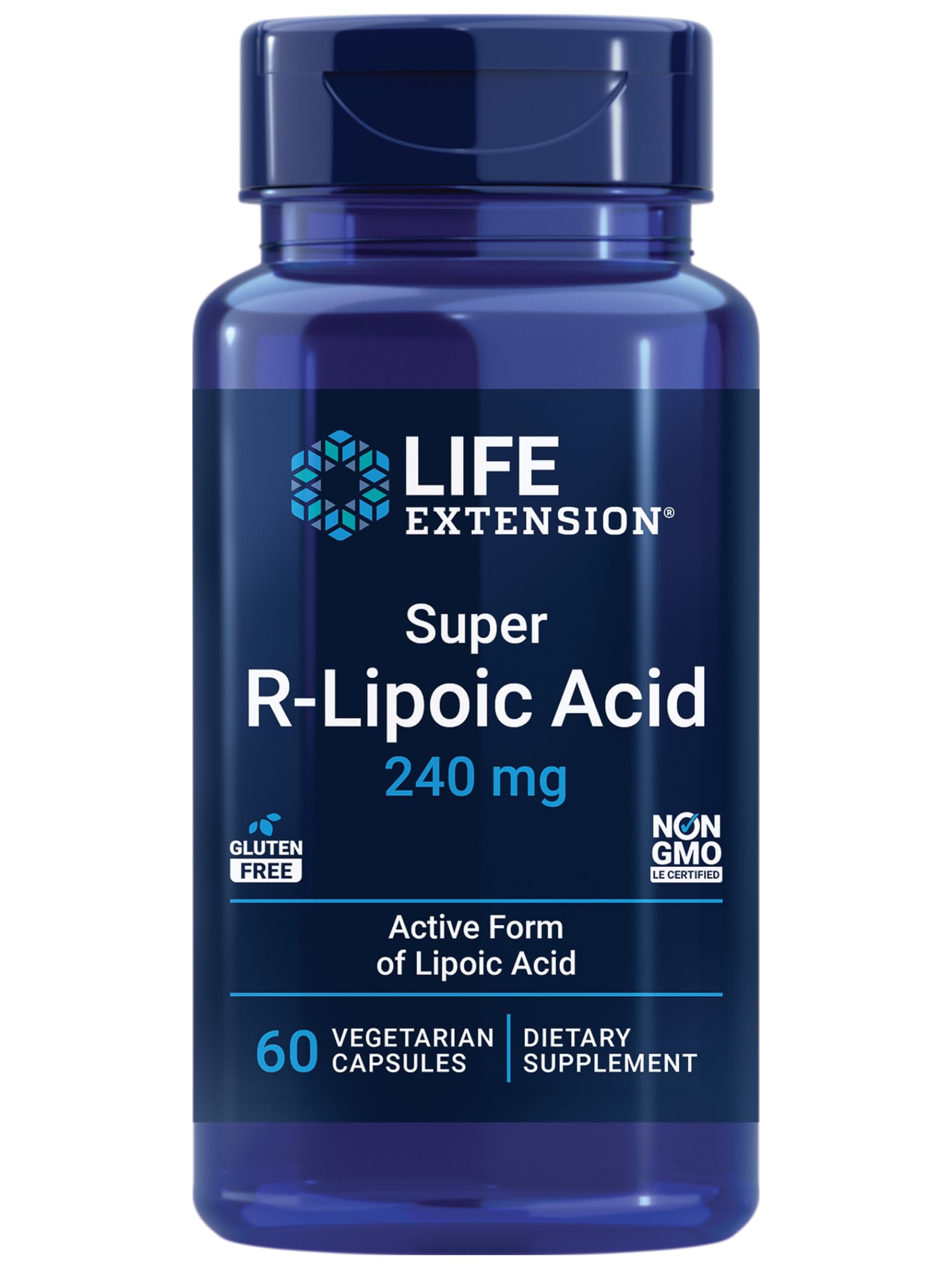 Life Extension Super R-Lipoic Acid 60 Capsules