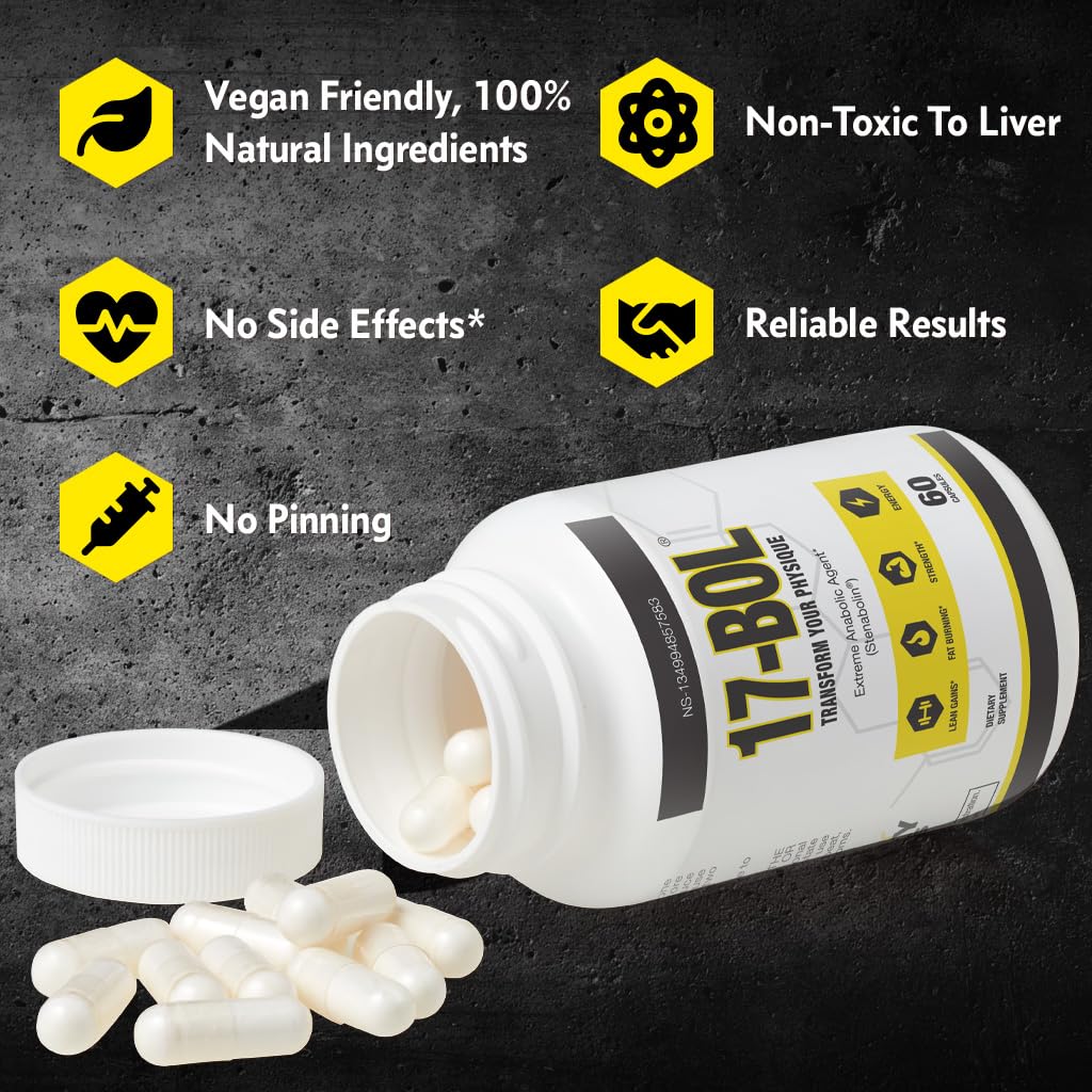 17-BOL DHEA Master Hormone-Driven Supplement Capsules 60 Count