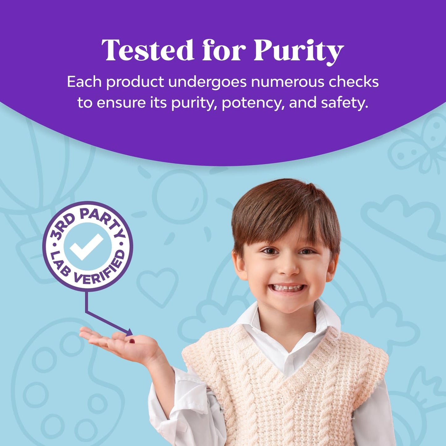 Natures Craft Melatonin Gummies for Kids Sleep Support, 60 Count