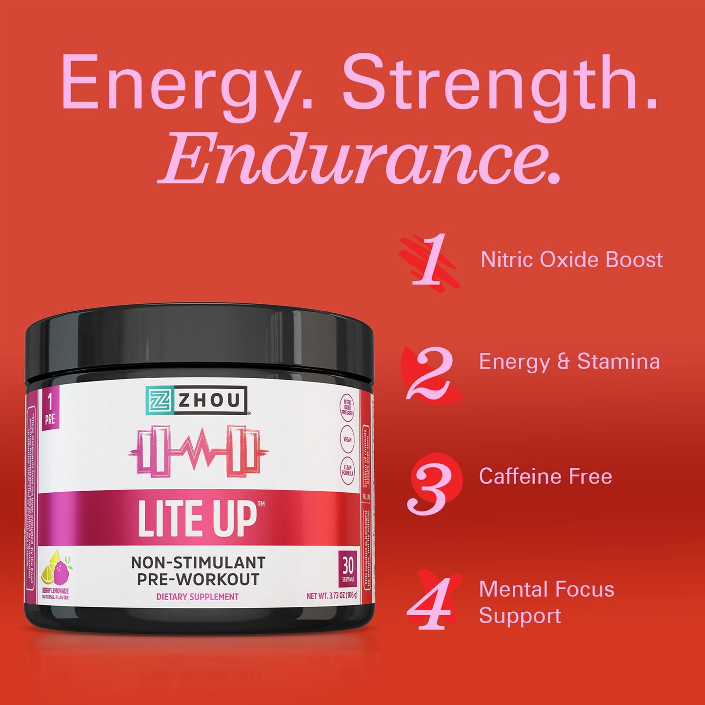 ZHOU Lite Up Powder 7.5 oz