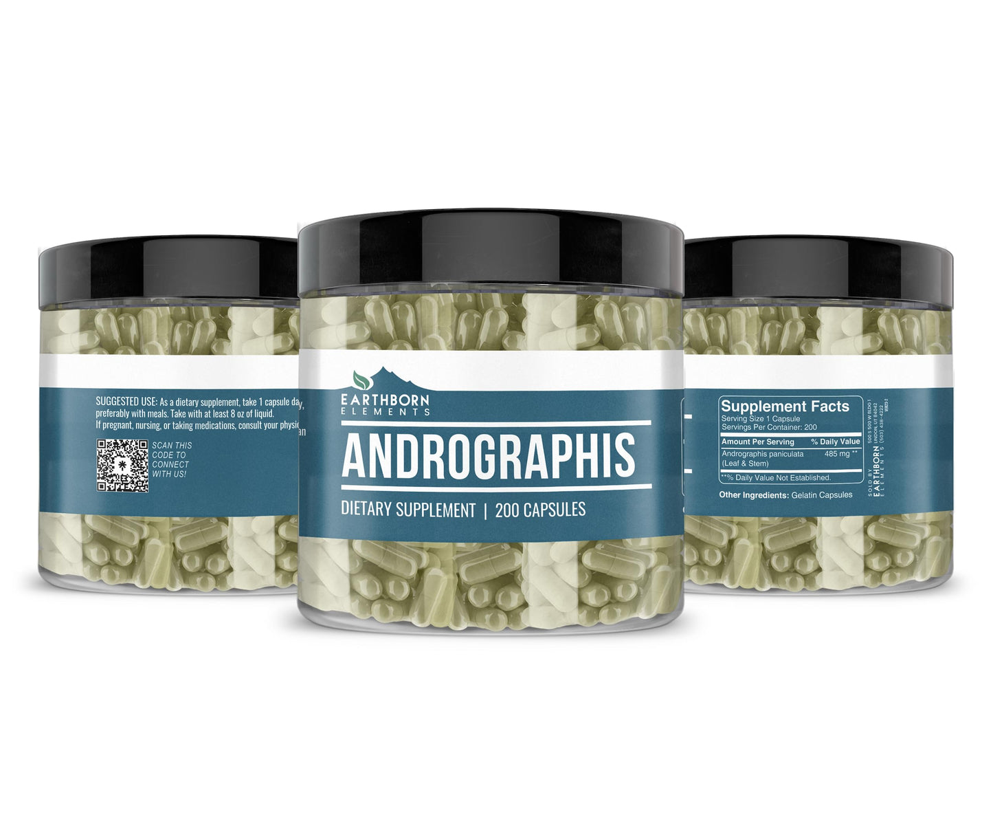 Earthborn Elements Andrographis Paniculata Capsule 365 Count
