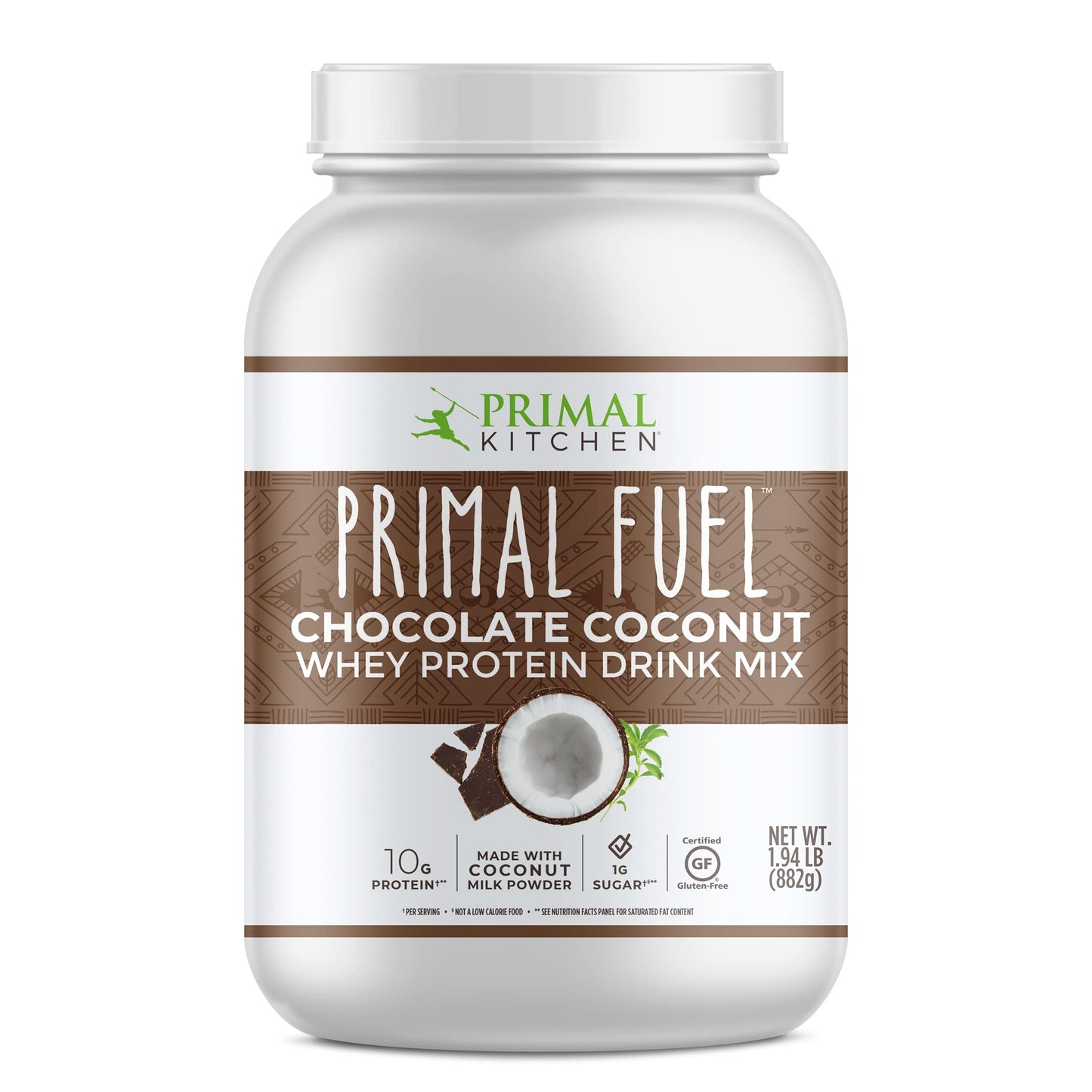 Primal Kitchen Primal Fuel Chocolate Coconut Whey Protein Powder 31.04 oz