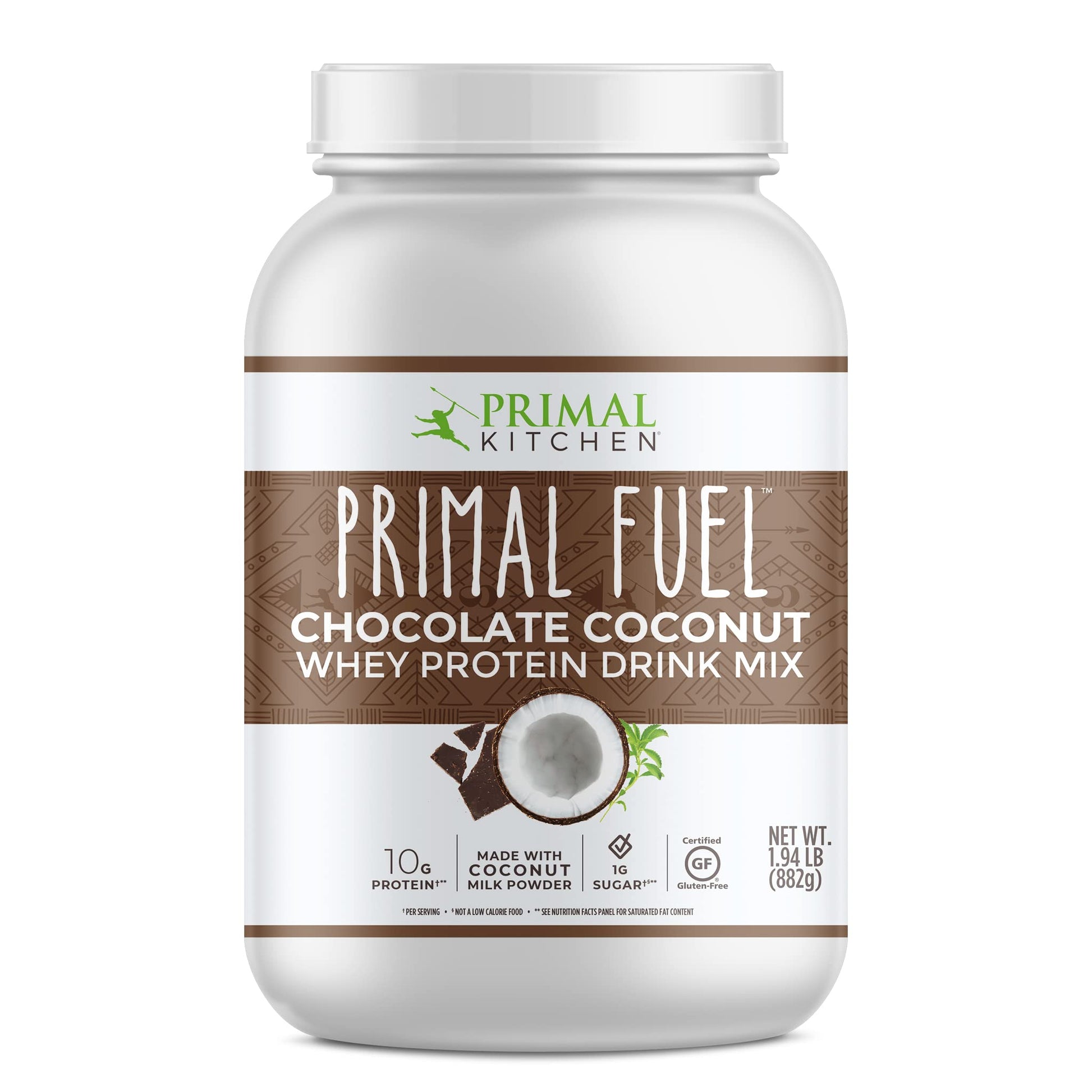 Primal Kitchen Primal Fuel Chocolate Coconut Whey Protein Powder 31.04 oz