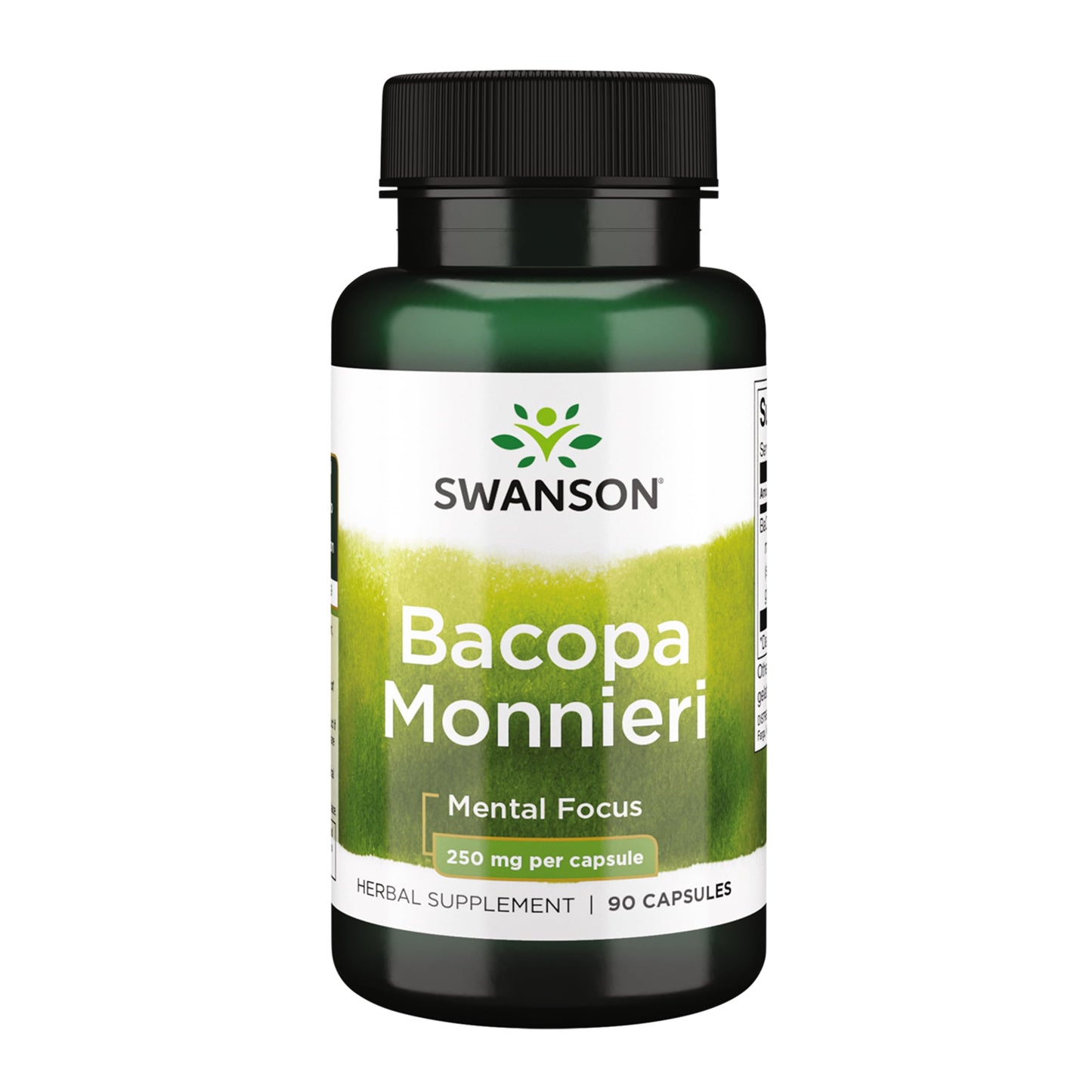 Swanson Bacopa Monnieri Extract Bacognize 250 mg Capsules 90 Count