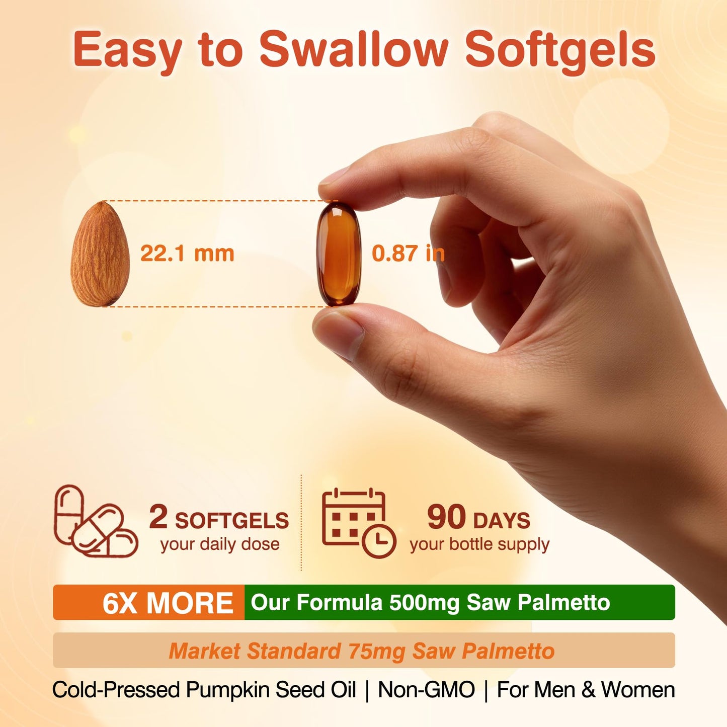 Isprelon Pumpkin Seed Oil with Saw Palmetto Softgels 180