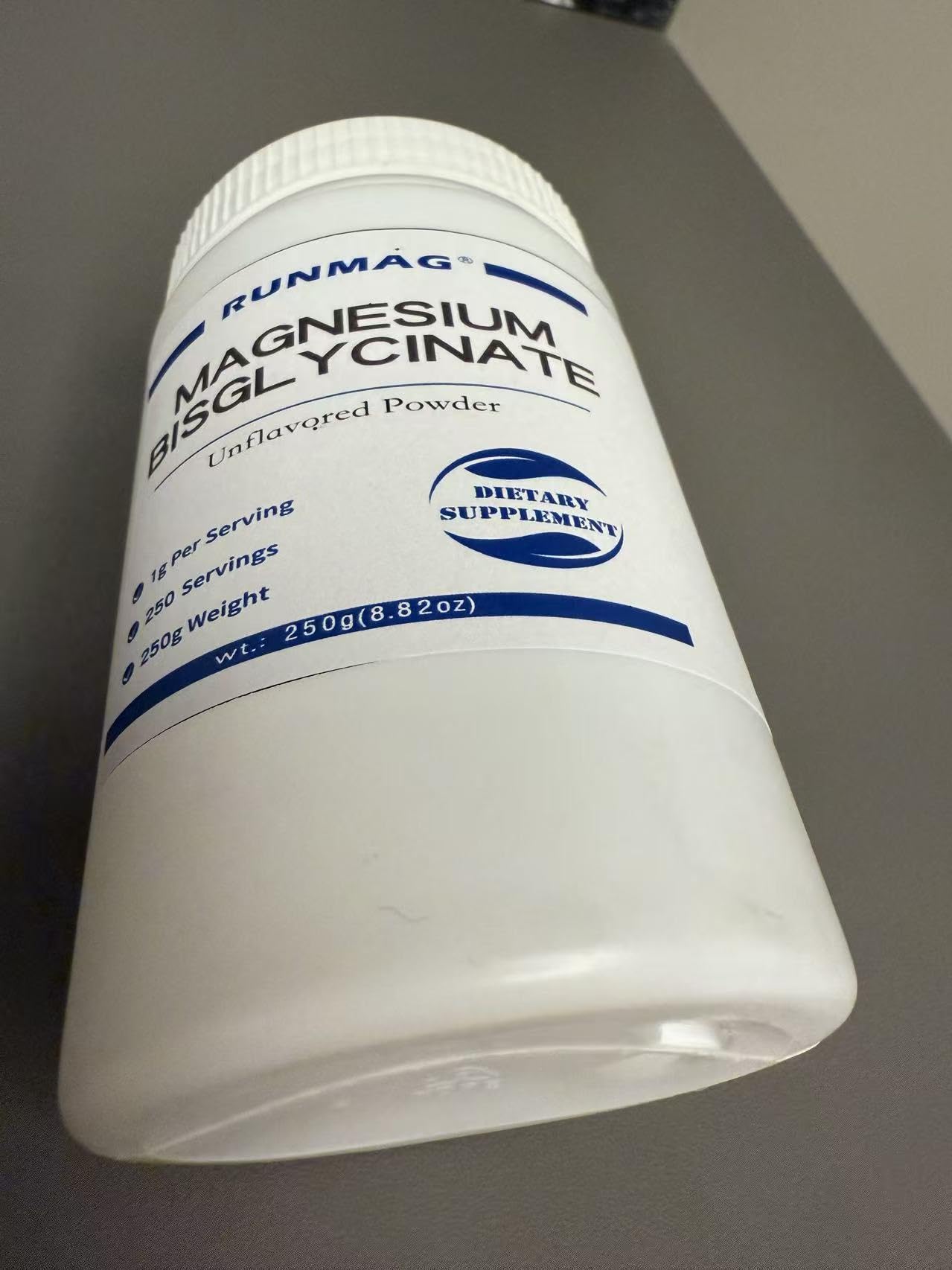 RUNMAG Food Grade Magnesium Bisglycinate Powder 8.82
