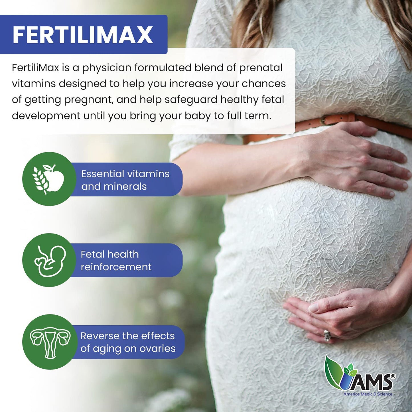 America Medic & Science FertiliMax 90 Tablets