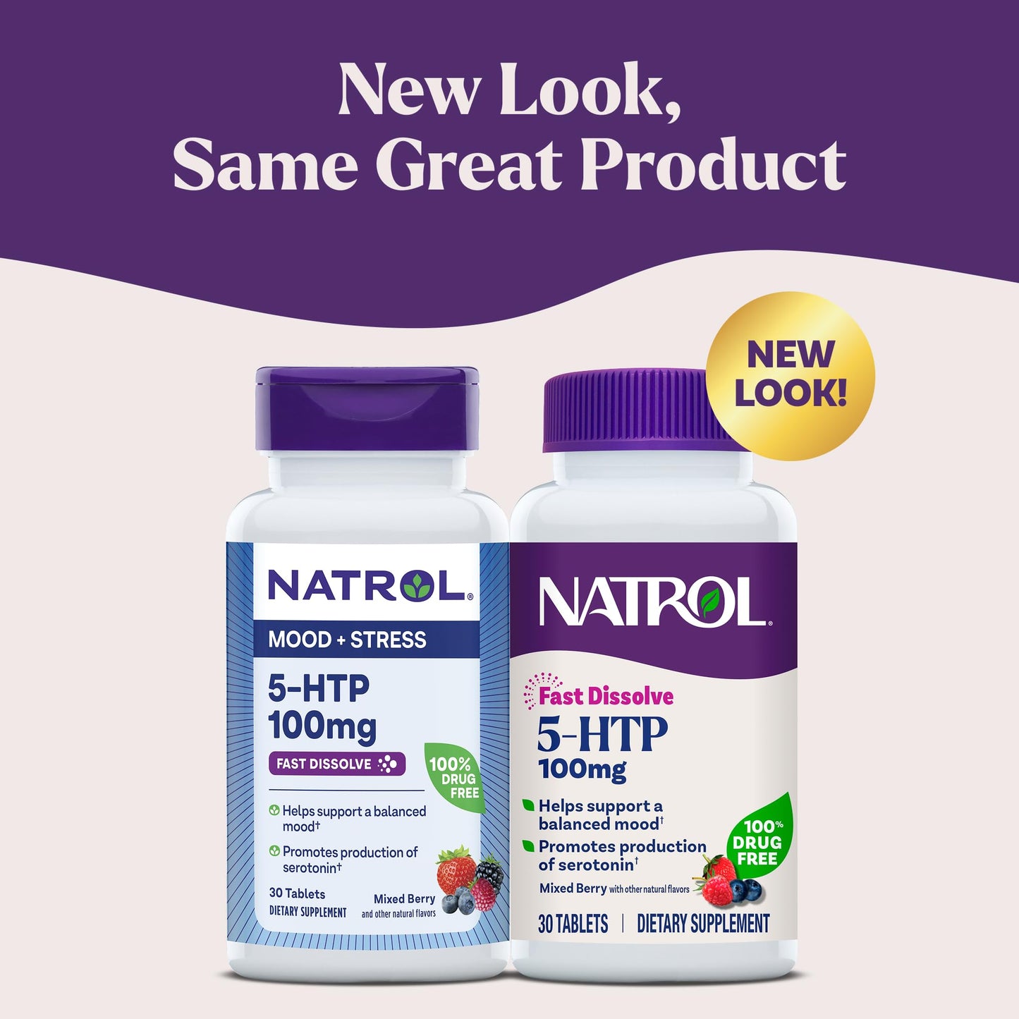 Natrol 5-HTP 100 mg Tablet, 30 Count