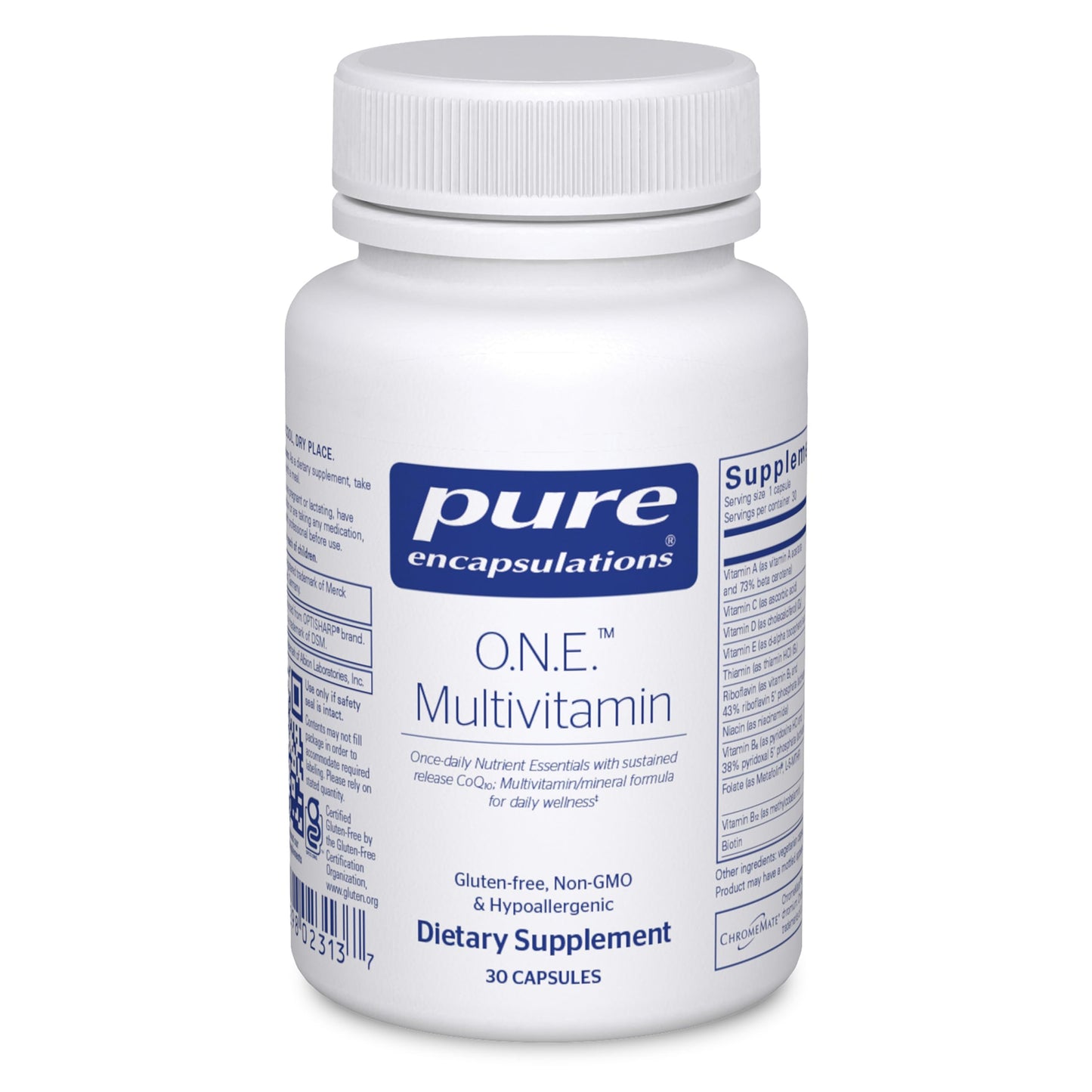 Pure Encapsulations O.N.E. Multivitamin Capsule, 30 Count
