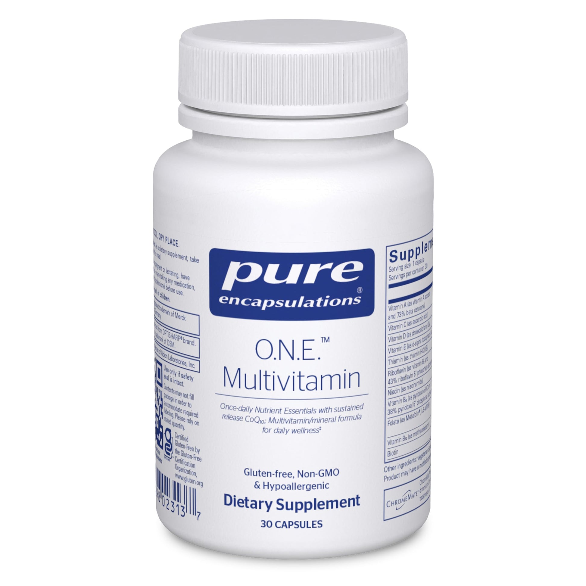 Pure Encapsulations O.N.E. Multivitamin Capsule, 30 Count