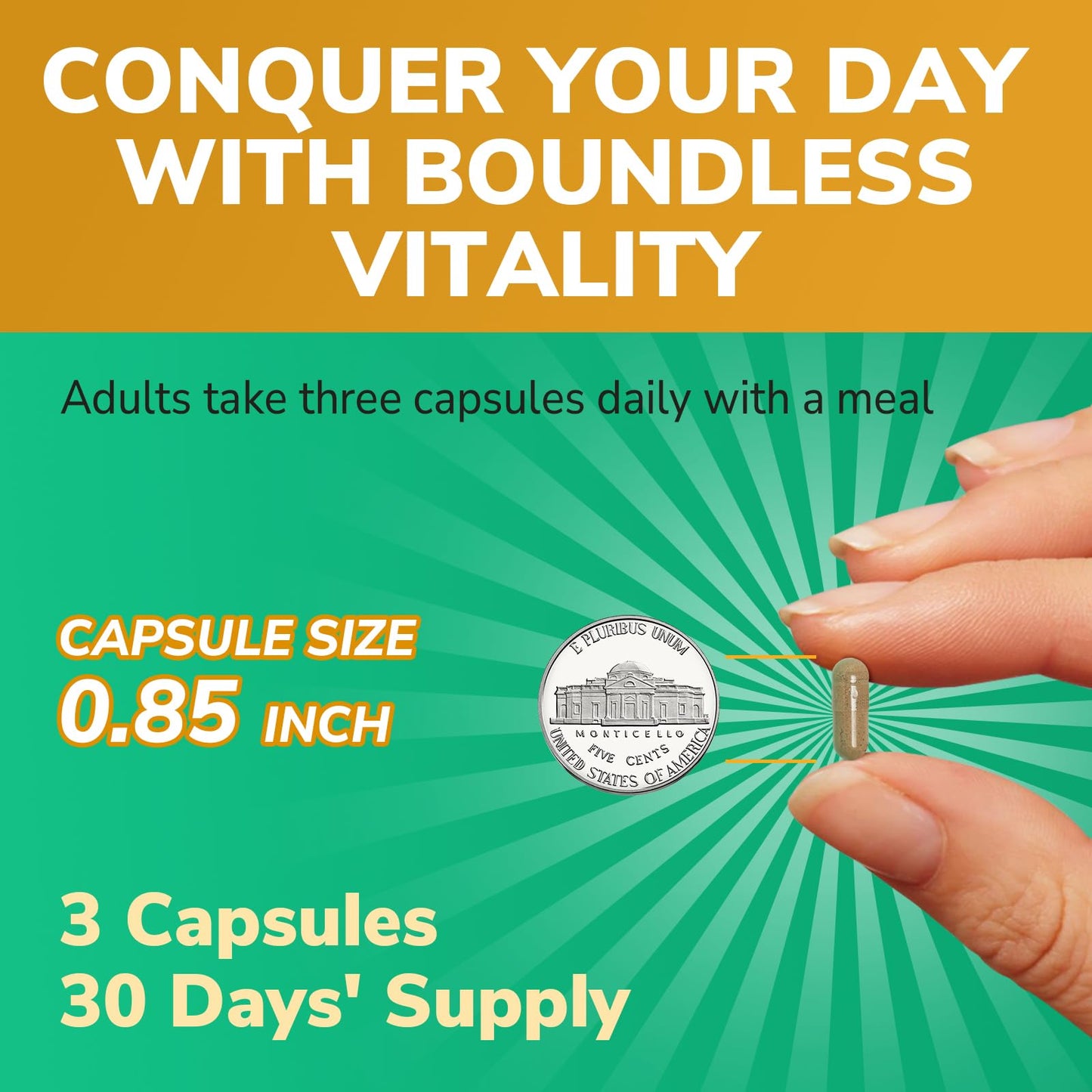 Vitalibre Maca Root Capsules, 90 Capsules
