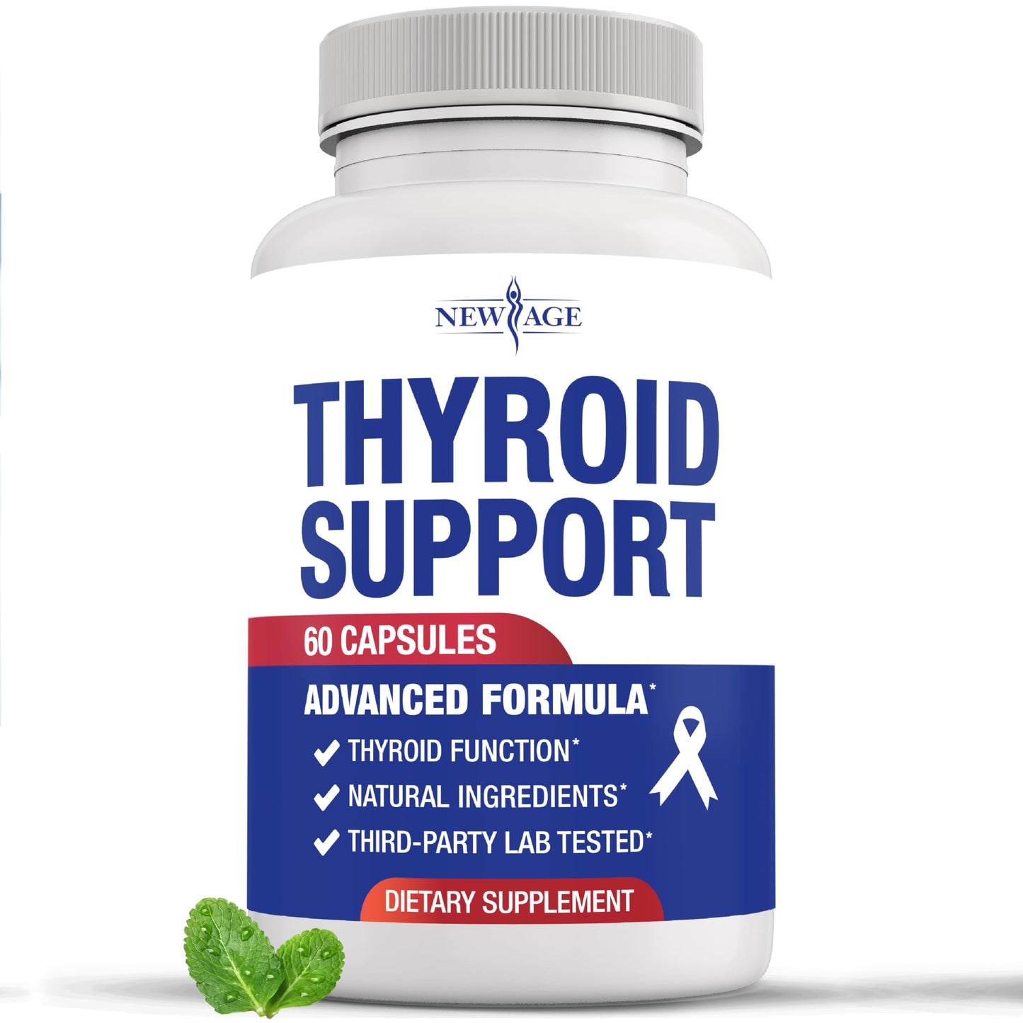 NEW AGE Thyroid Support Capsule 60 Count