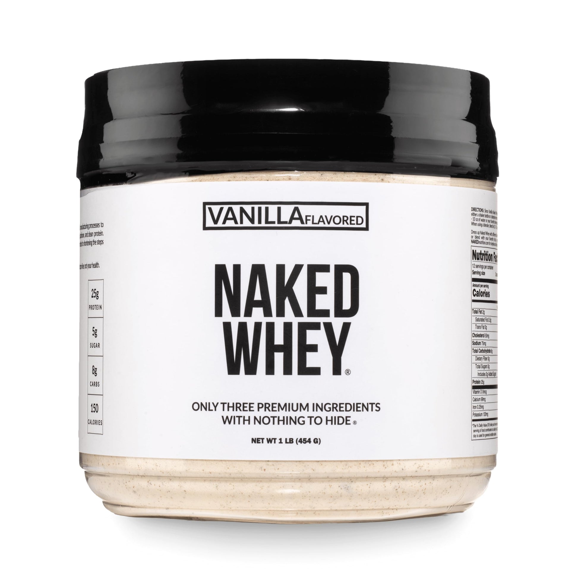 NAKED Vanilla Whey Protein Powder 16 Servings