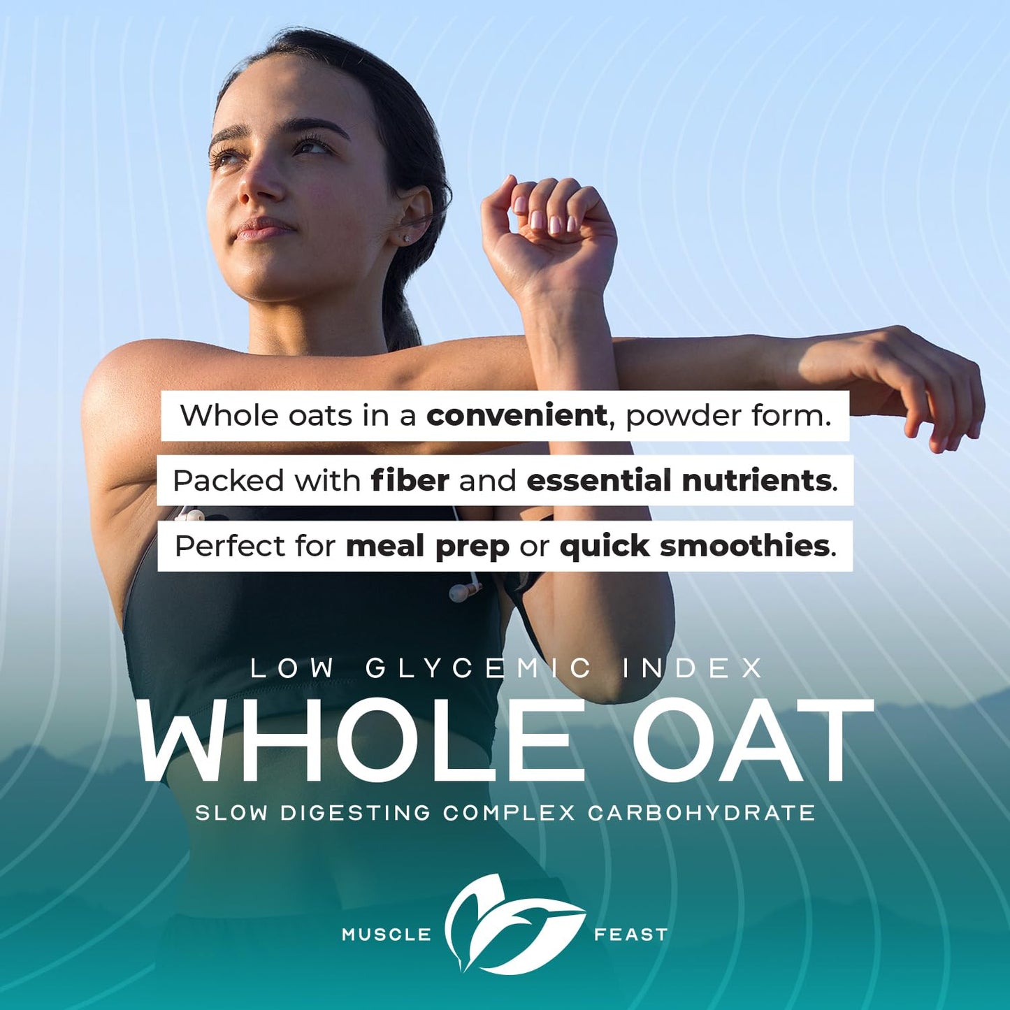 Muscle Feast Whole Oat Powder 128
