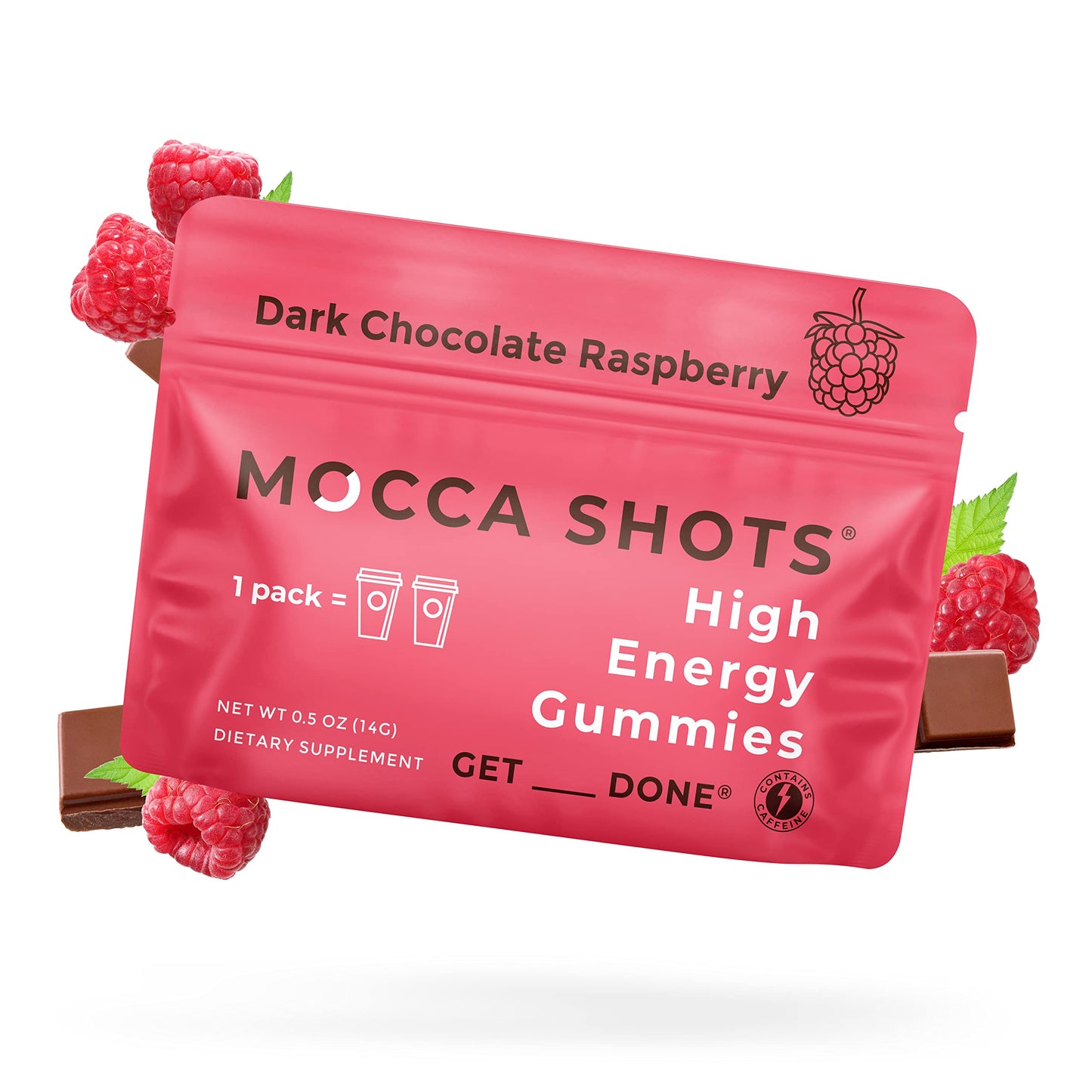 SGC Mocca Shots Caffeine Gummies 12 Count