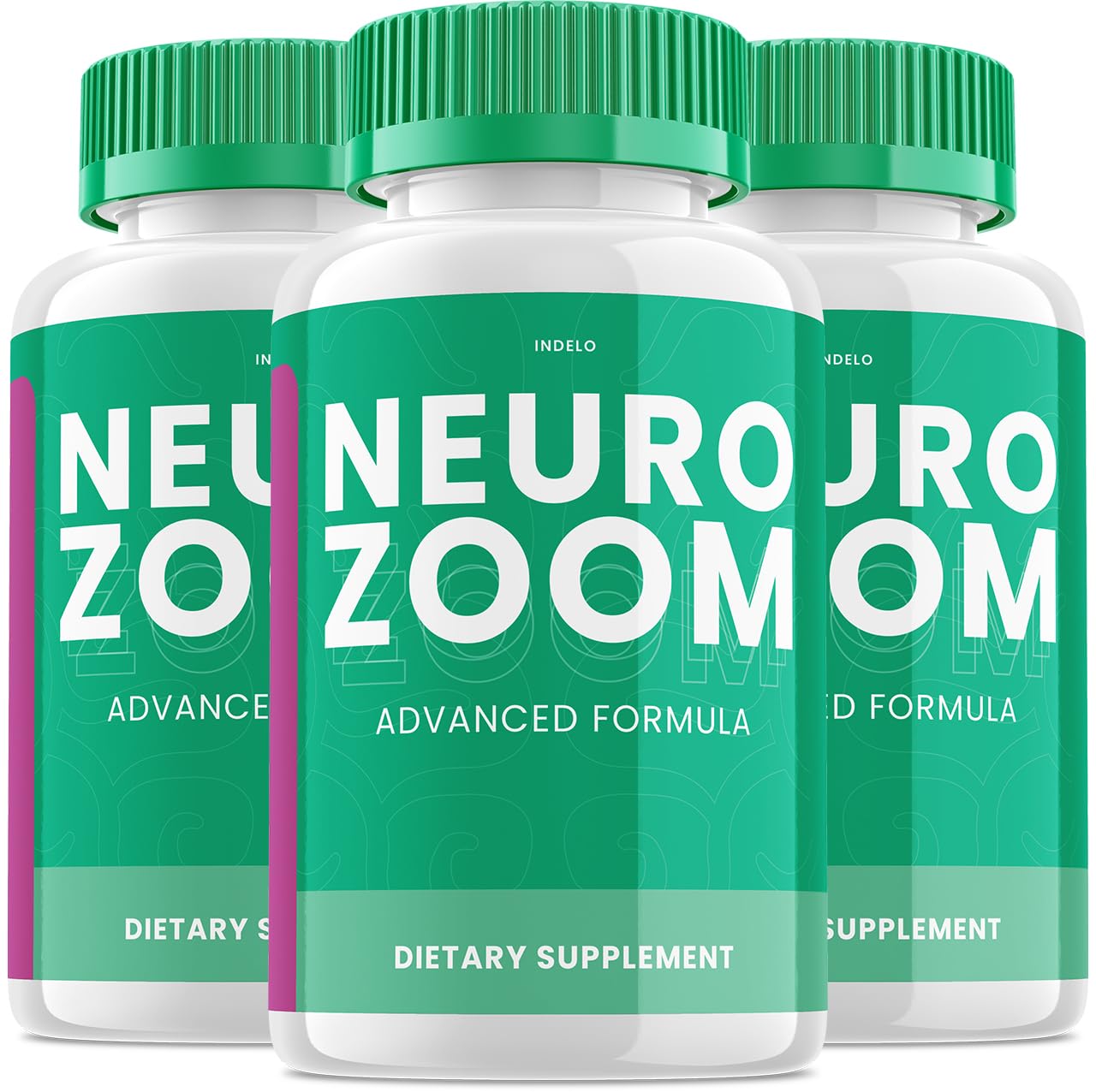 Indelo Neuro Zoom Brain Boost Supplement Capsule 180 Capsules