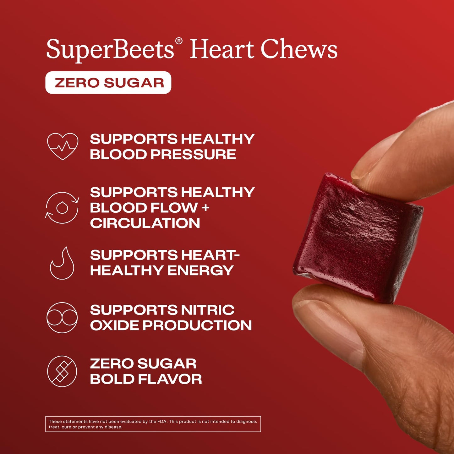 Humann SuperBeets Heart Chews 60 Count